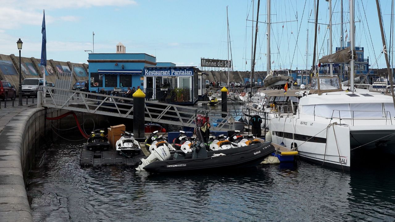 Las Galletas marina del Sur Tenerife