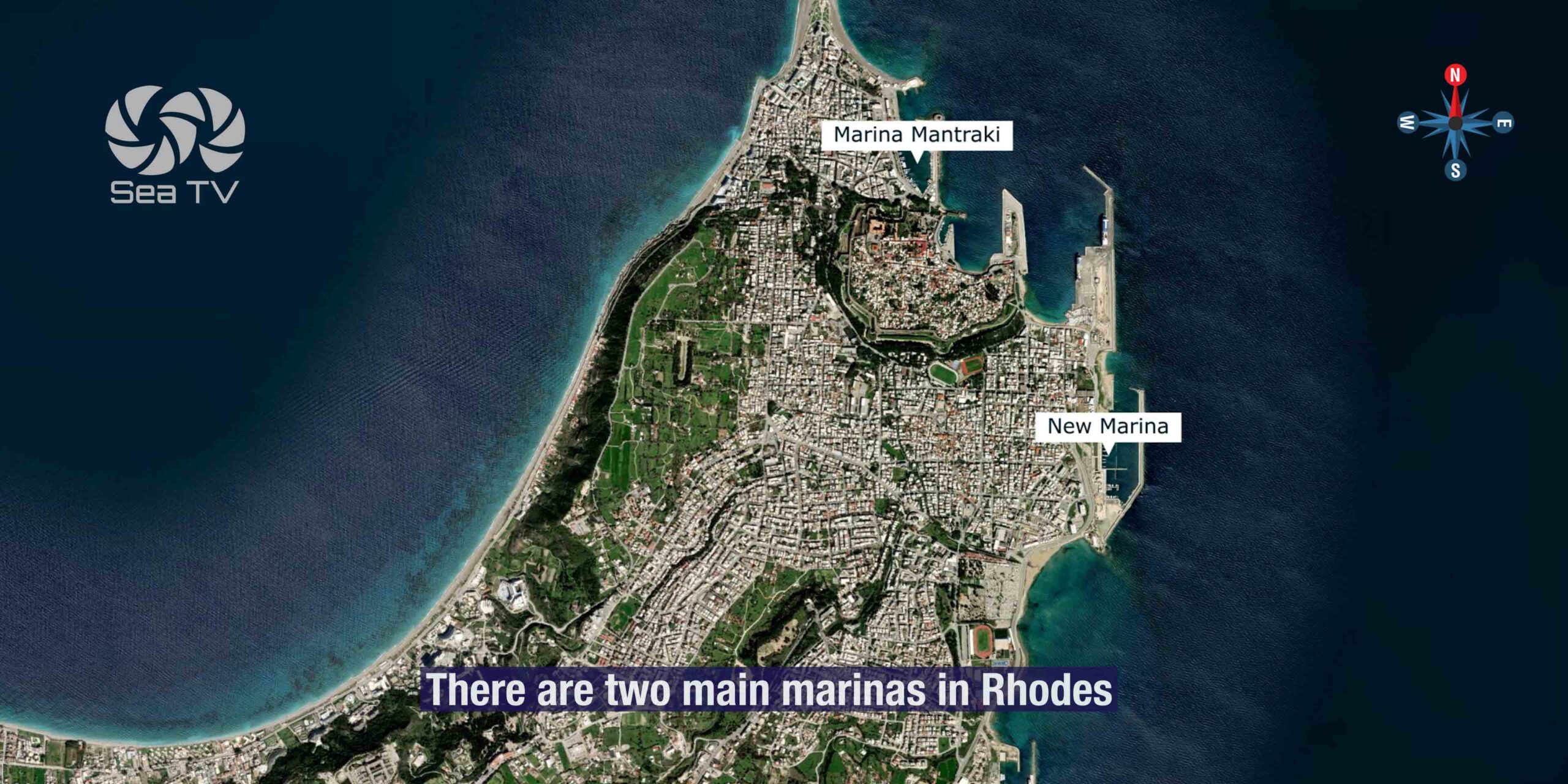 Rhodes marina