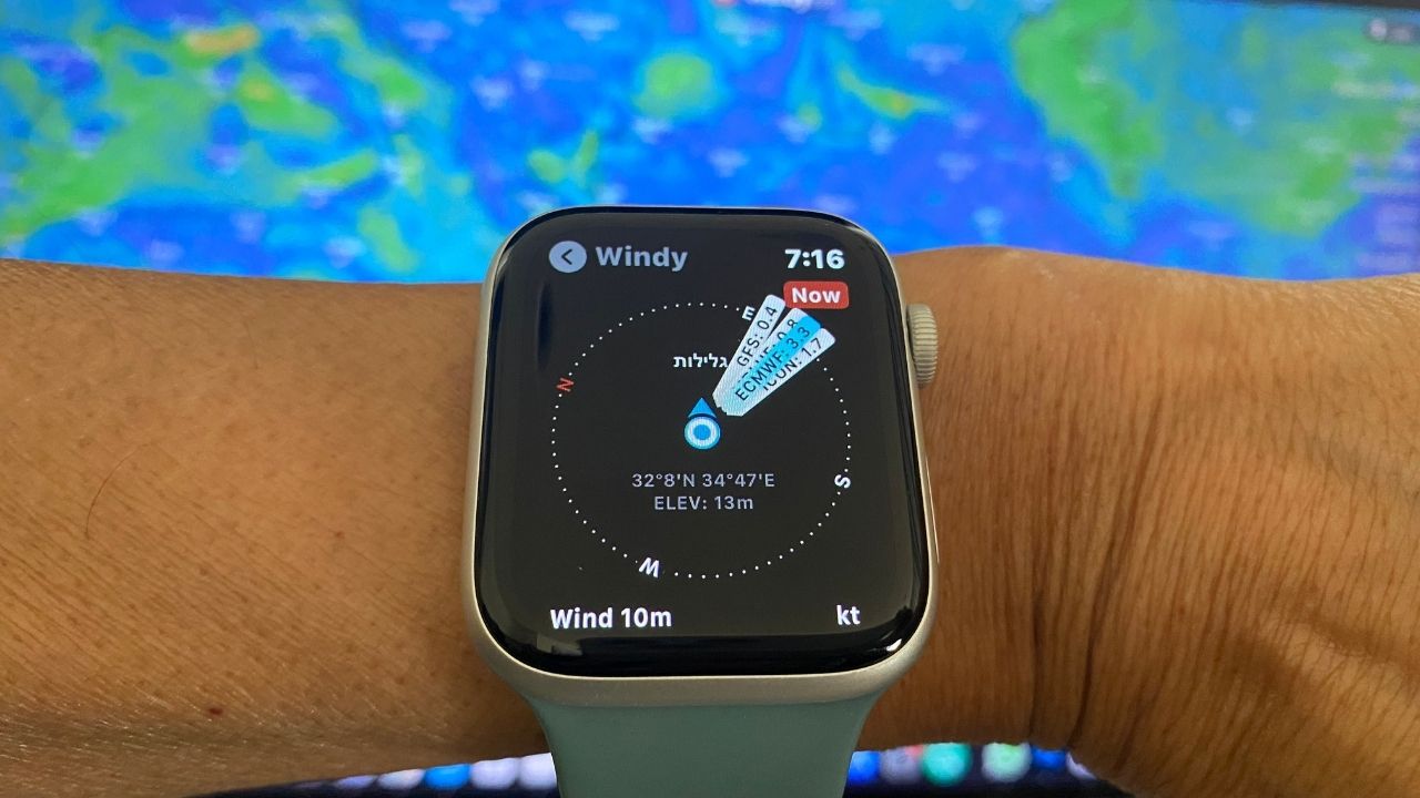 Windy app for Apple Watch