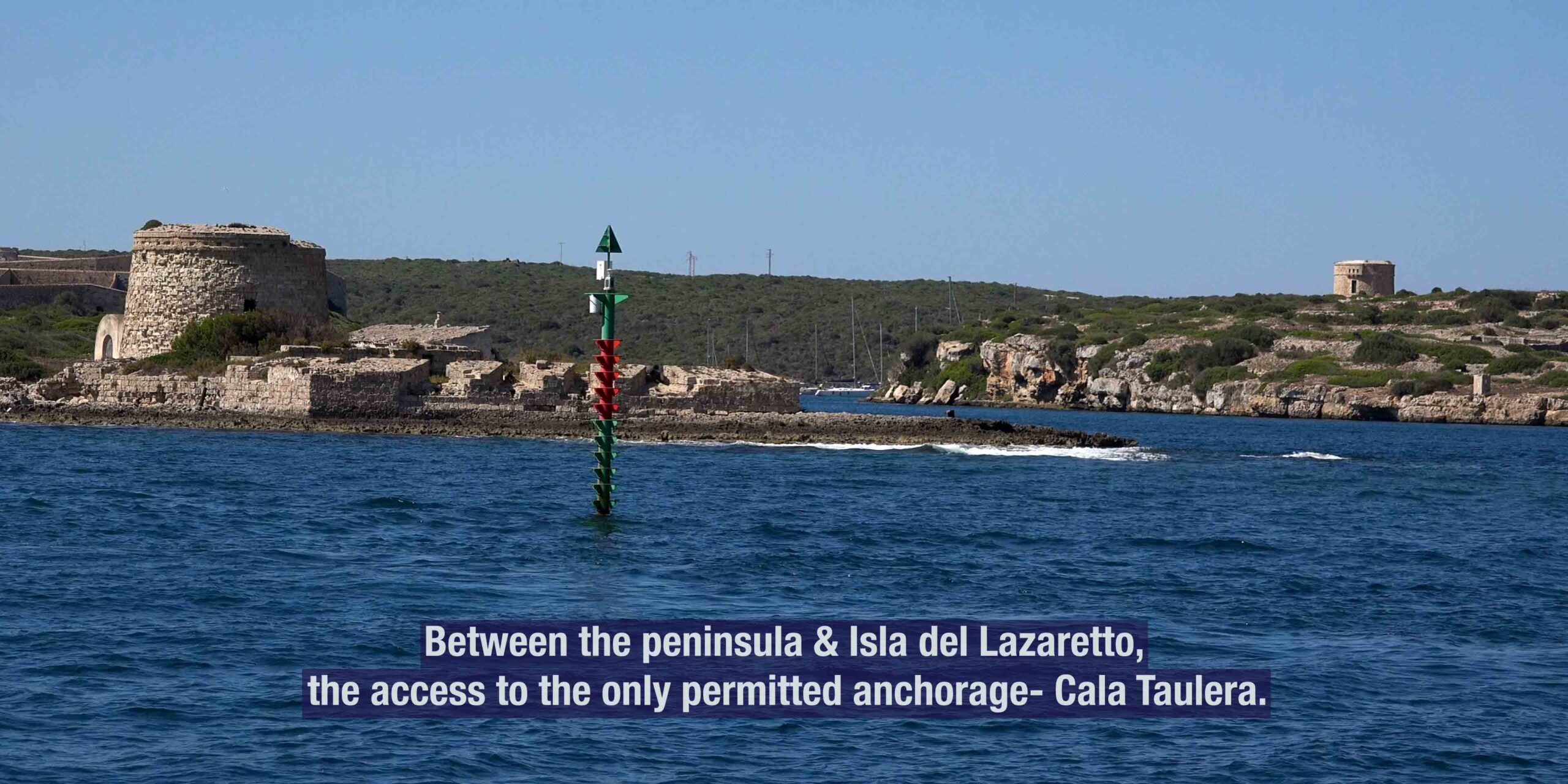 Mahon Menorca Spain dock and anchor
