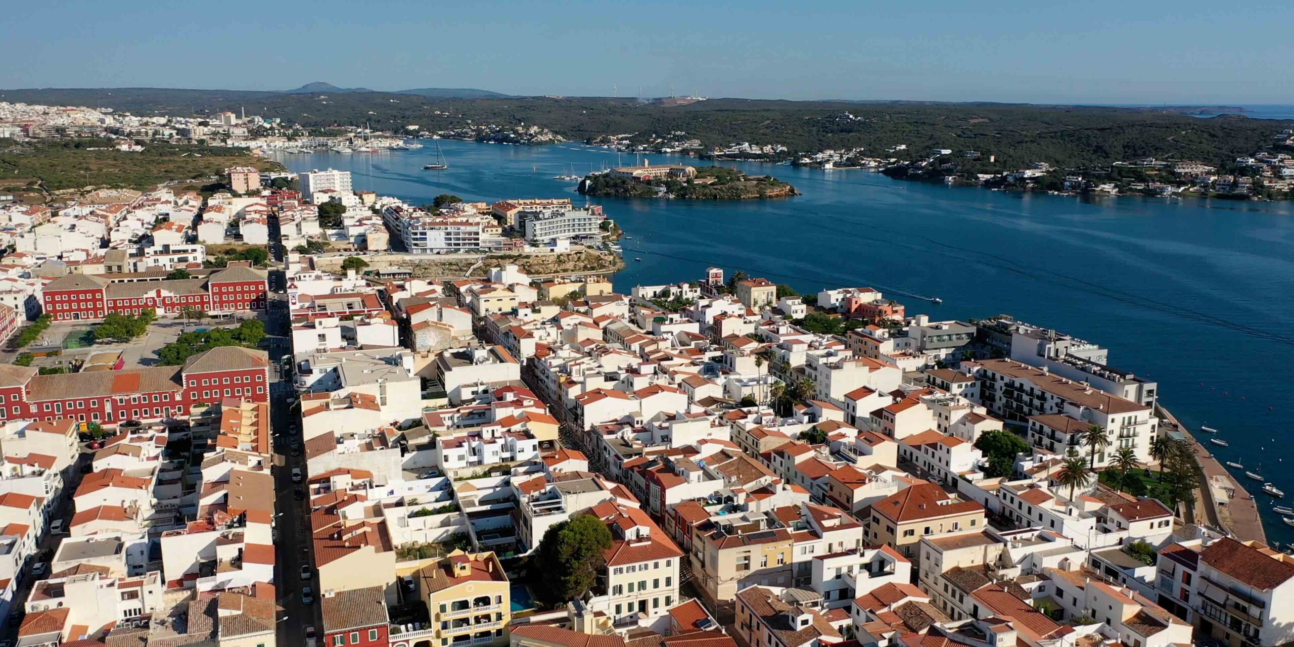 Mahon Menorca Spain dock and anchor
