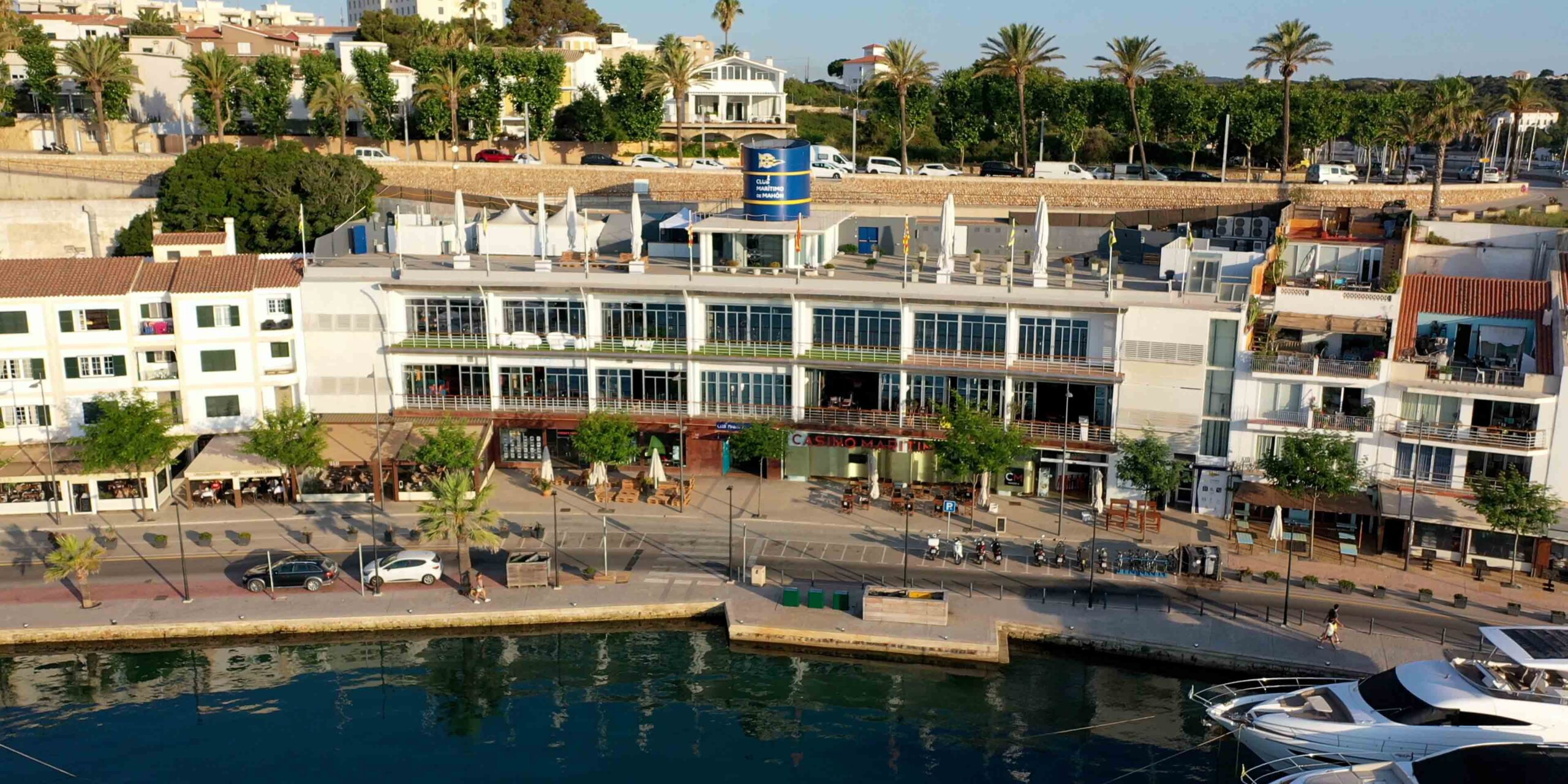 Mahon Menorca Spain dock and anchor
