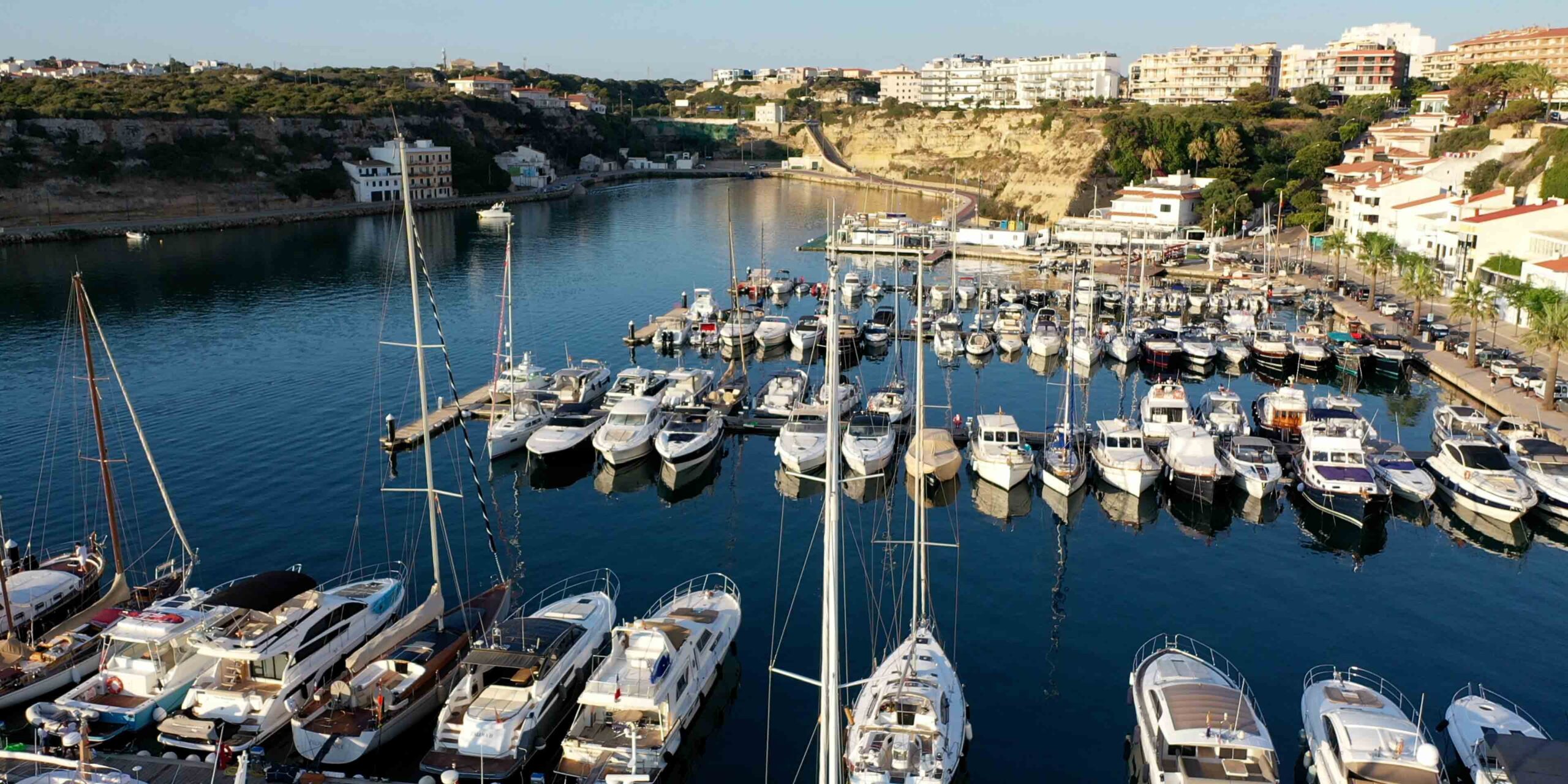 Mahon Menorca Spain dock and anchor
