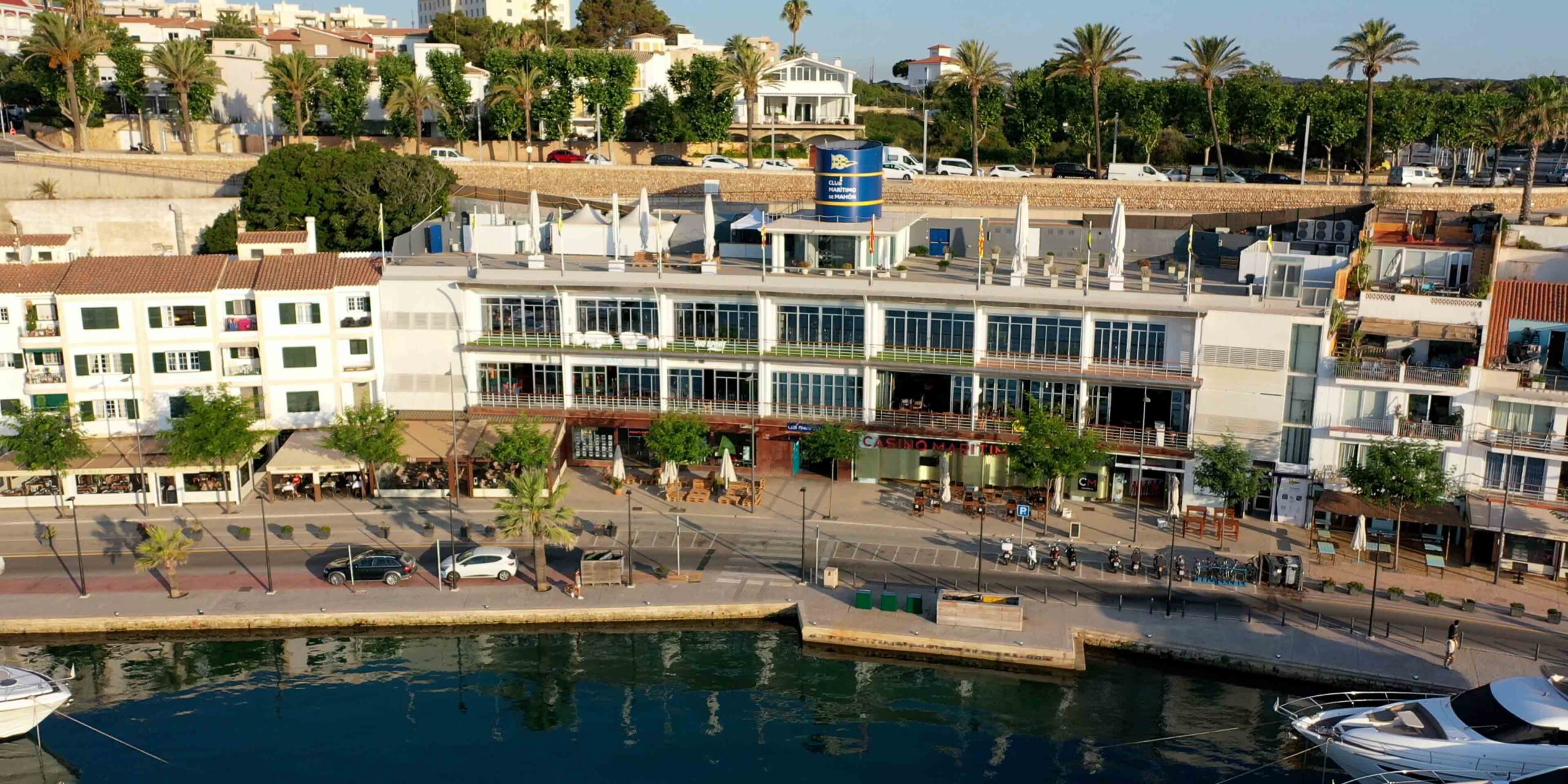 Mahon Menorca Spain dock and anchor
