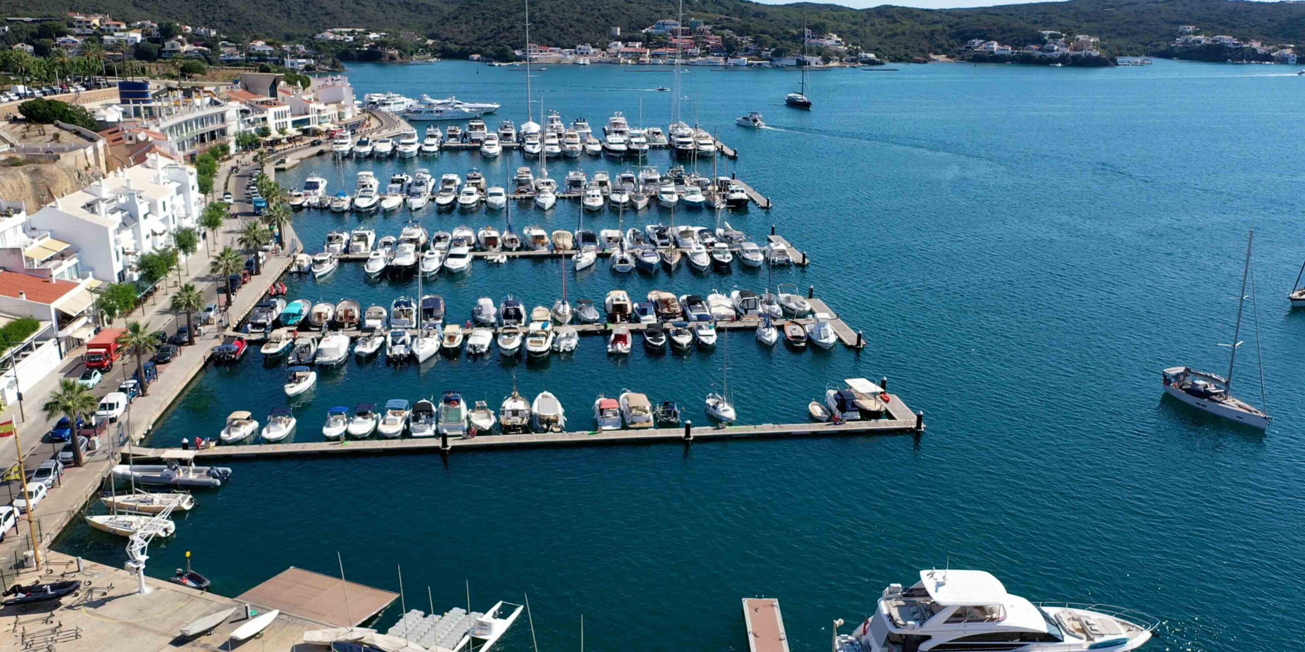 Mahon Menorca Spain dock and anchor
