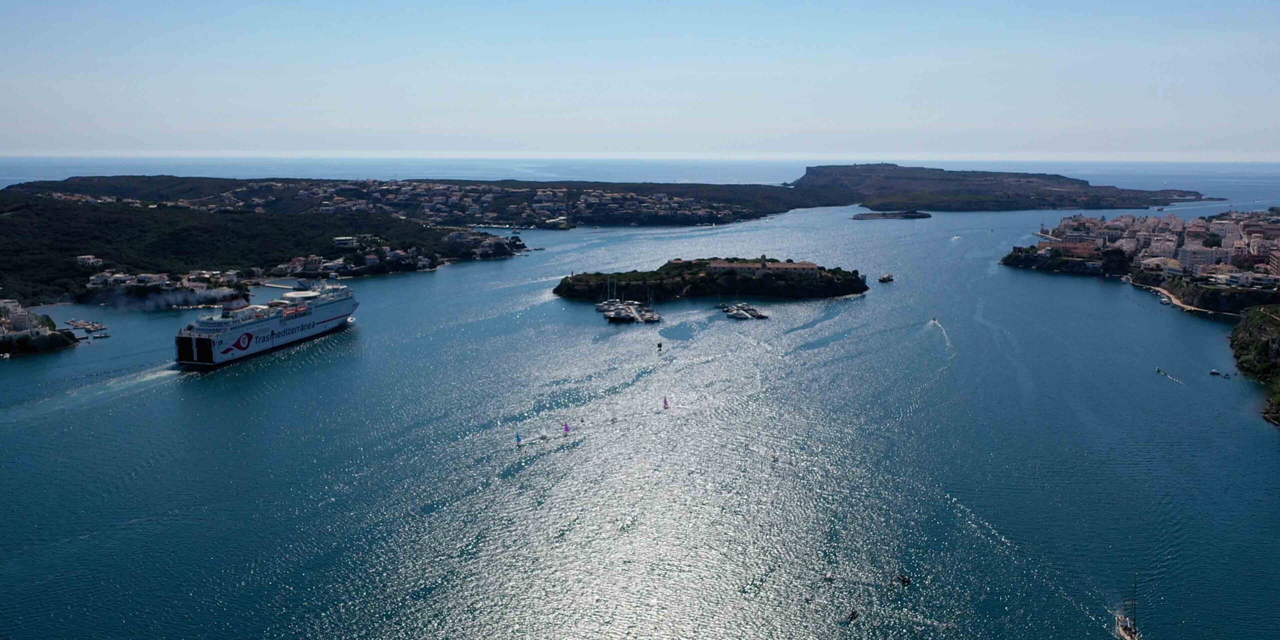 Mahon Menorca Spain dock and anchor
