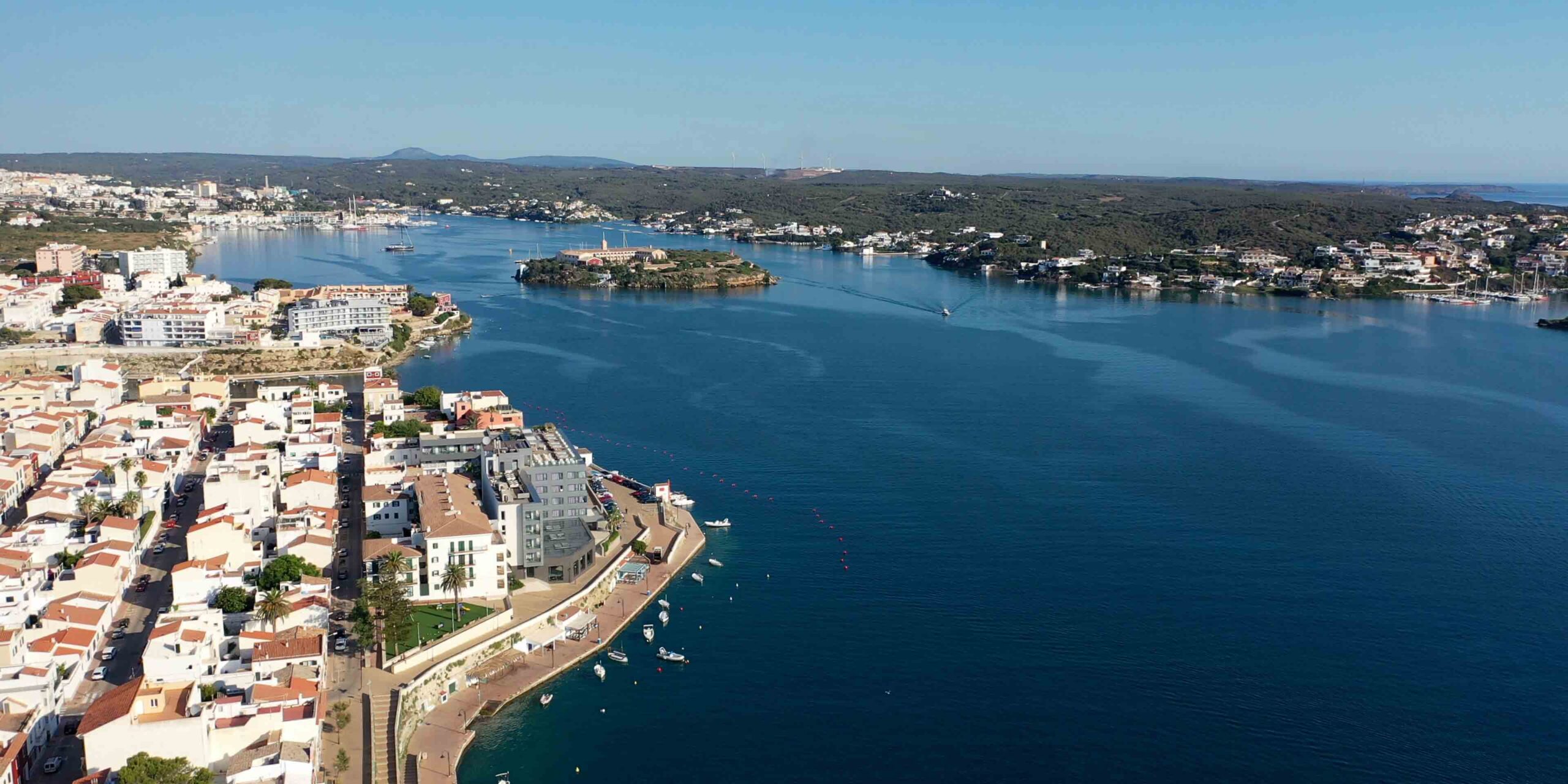 Mahon Menorca Spain dock and anchor
