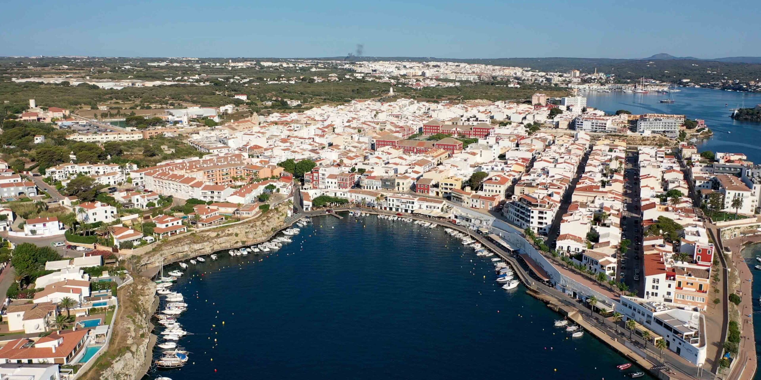 Mahon Menorca Spain dock and anchor
