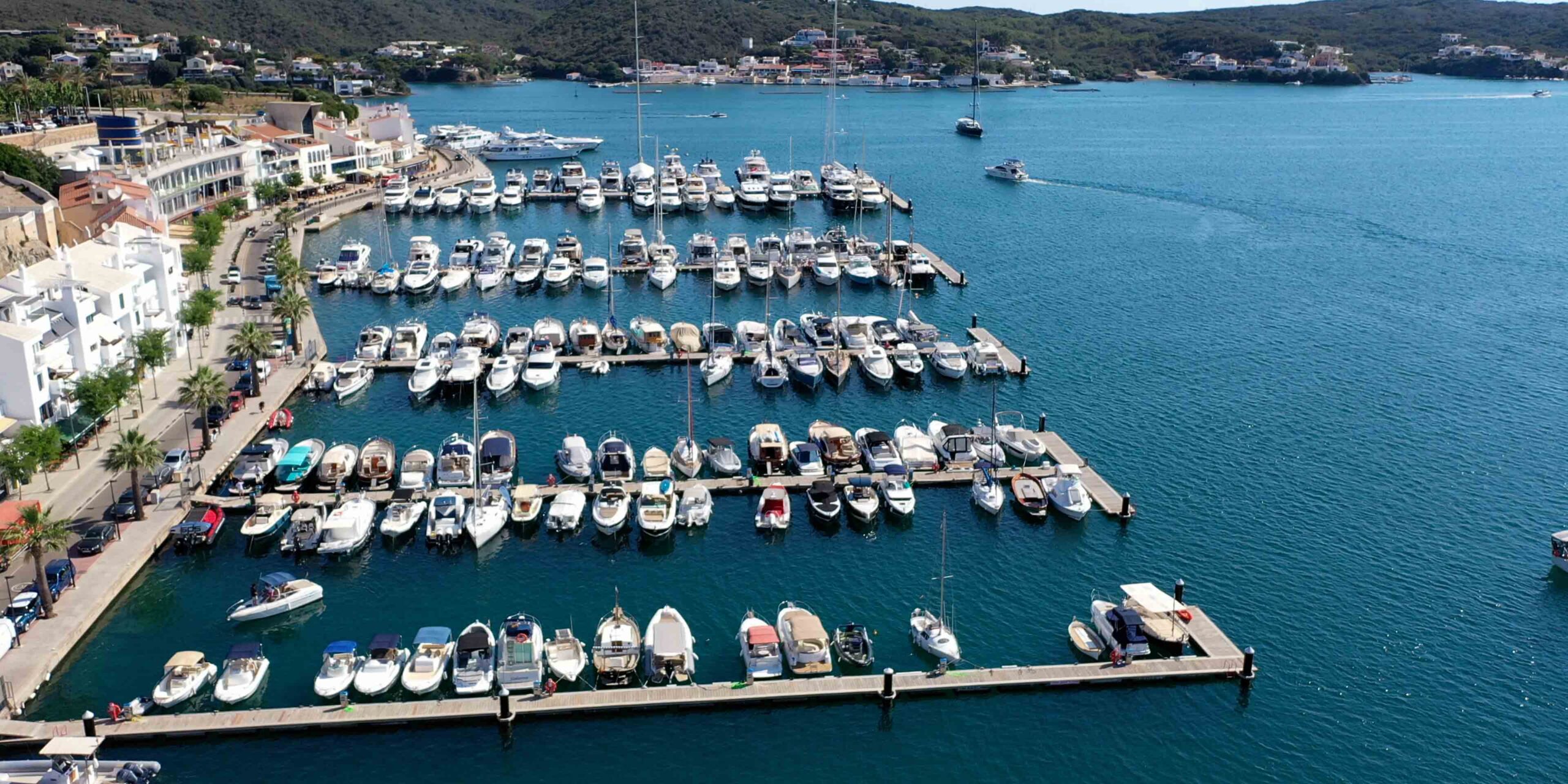 Mahon Menorca Spain dock and anchor
