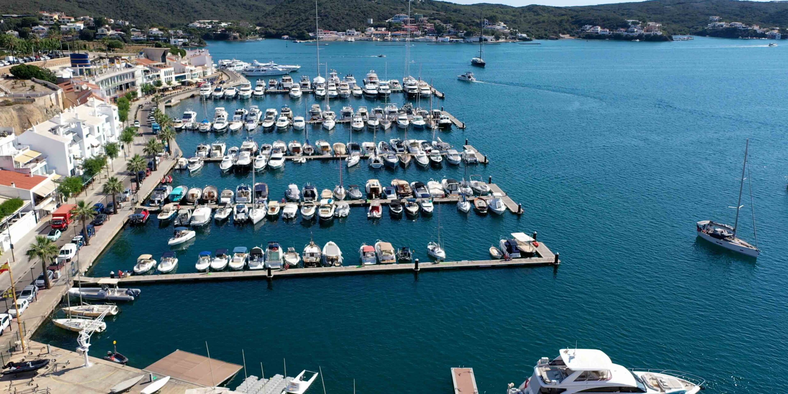 Mahon Menorca Spain dock and anchor
