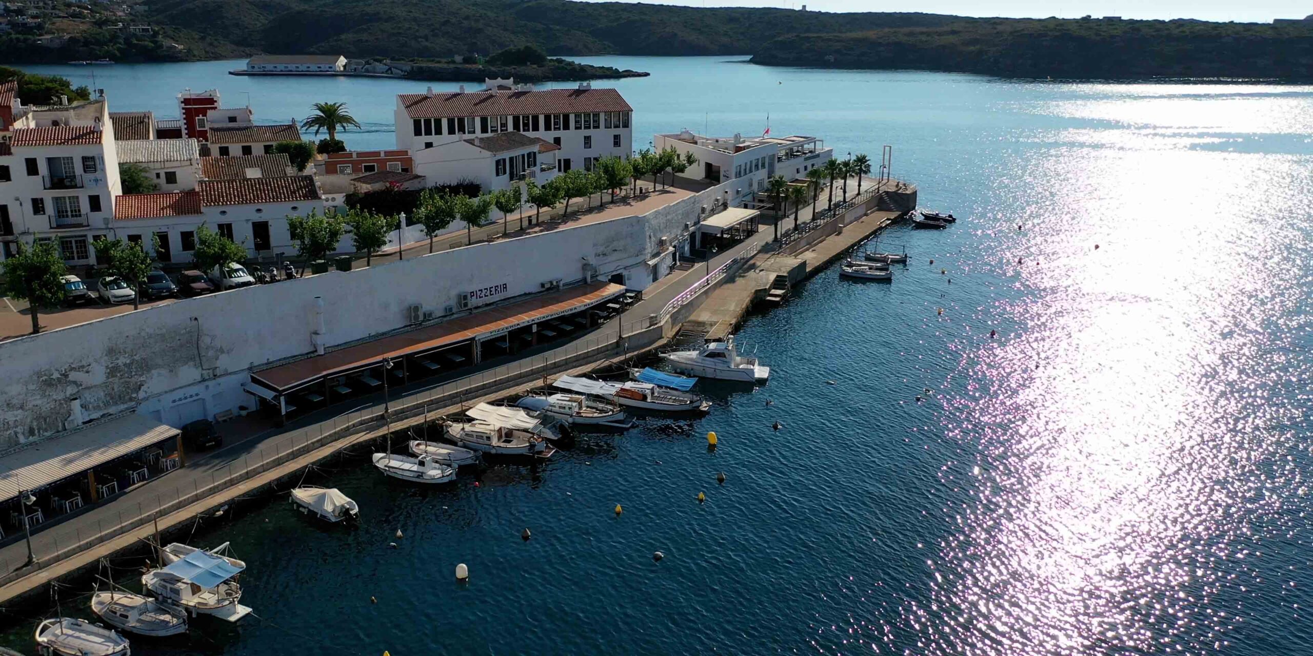 Mahon Menorca Spain dock and anchor
