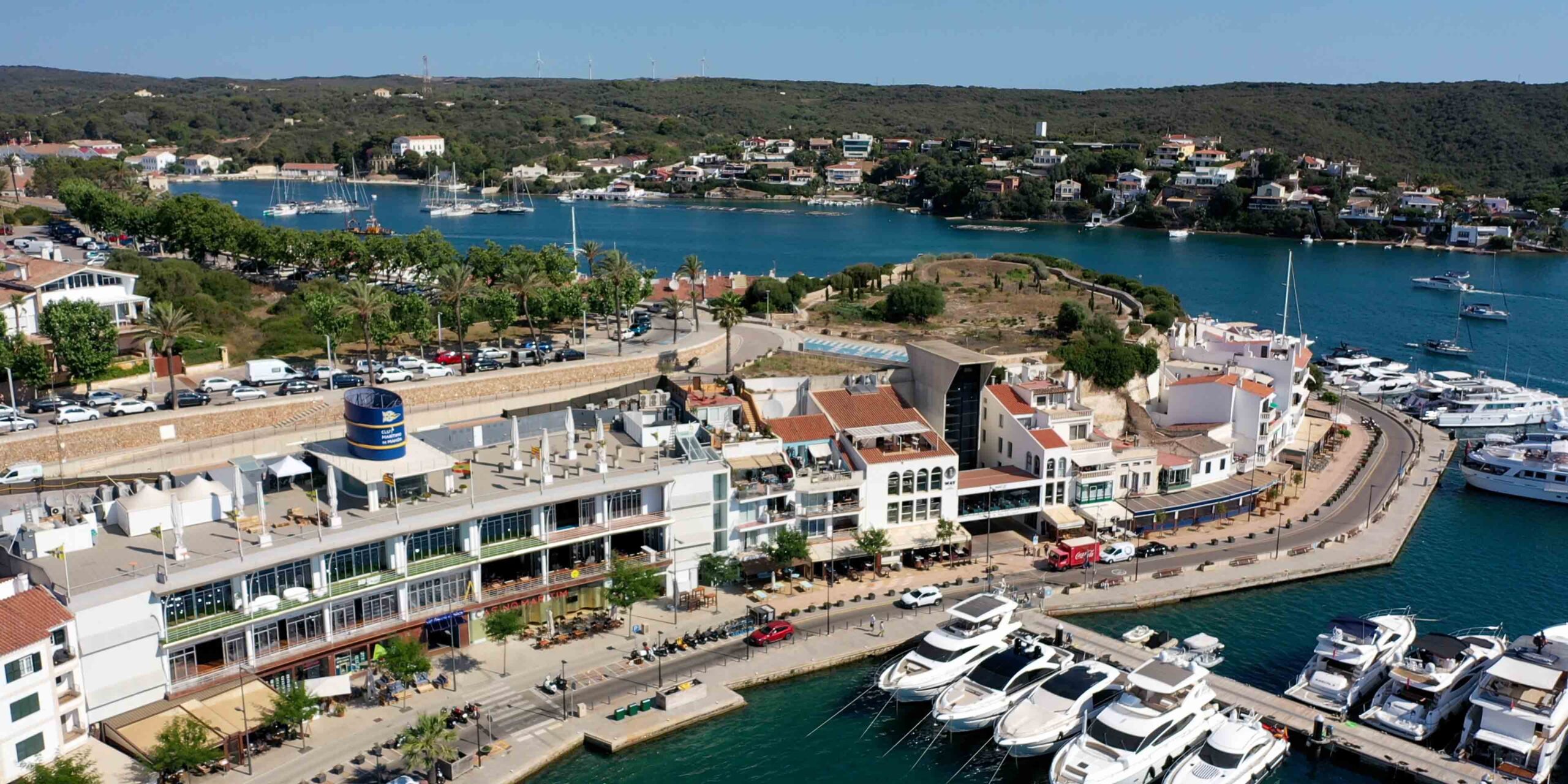 Mahon Menorca Spain dock and anchor
