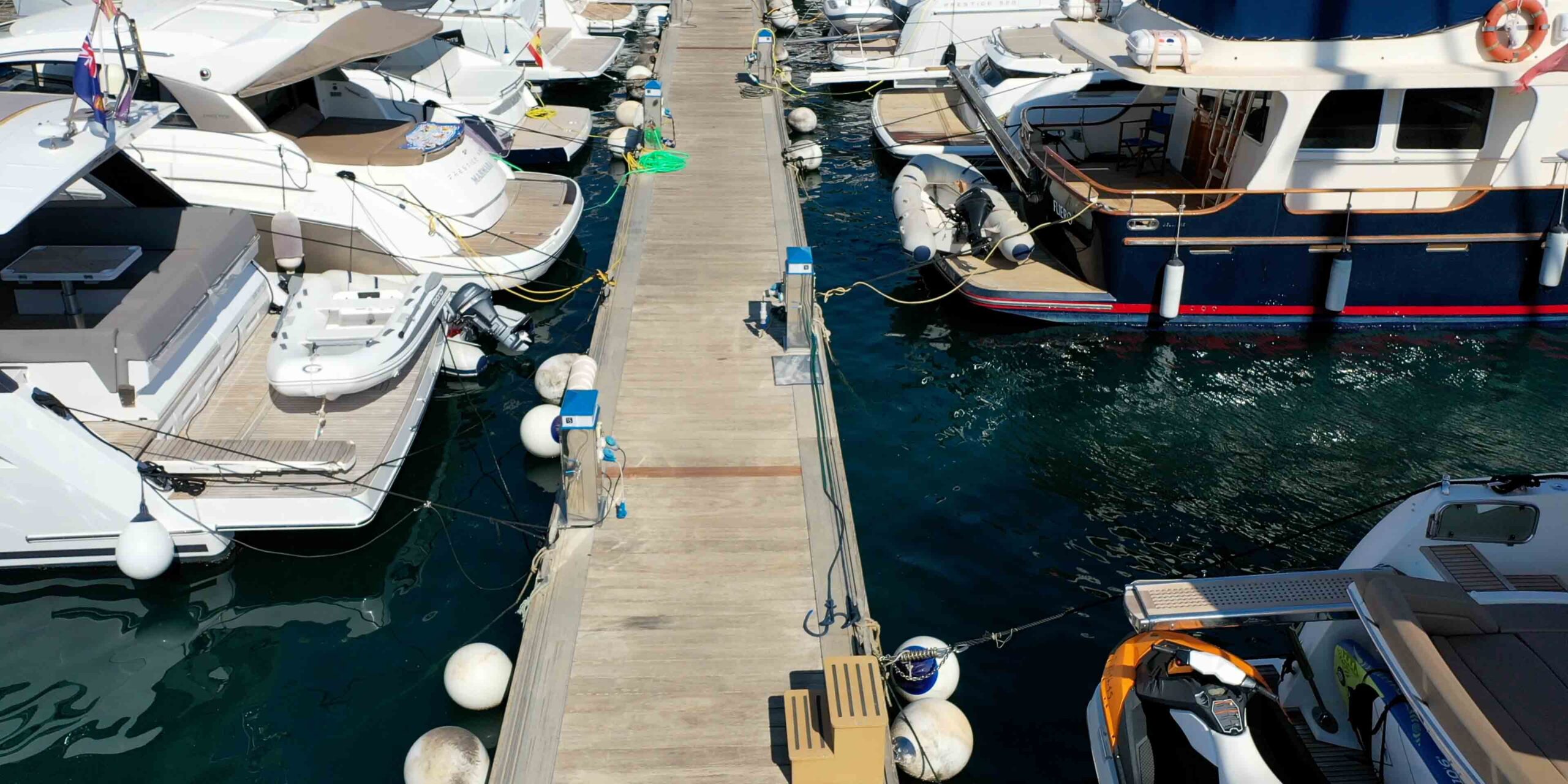 Mahon Menorca Spain dock and anchor
