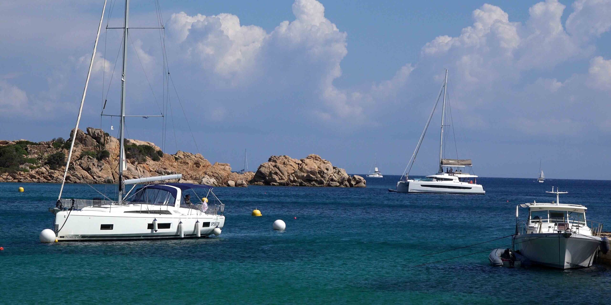 Best places to sail in sardinia - la maddalena
