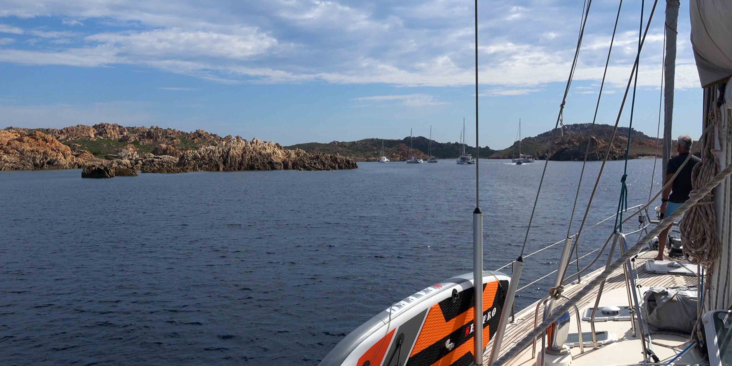 Best places to sail in sardinia - la maddalena
