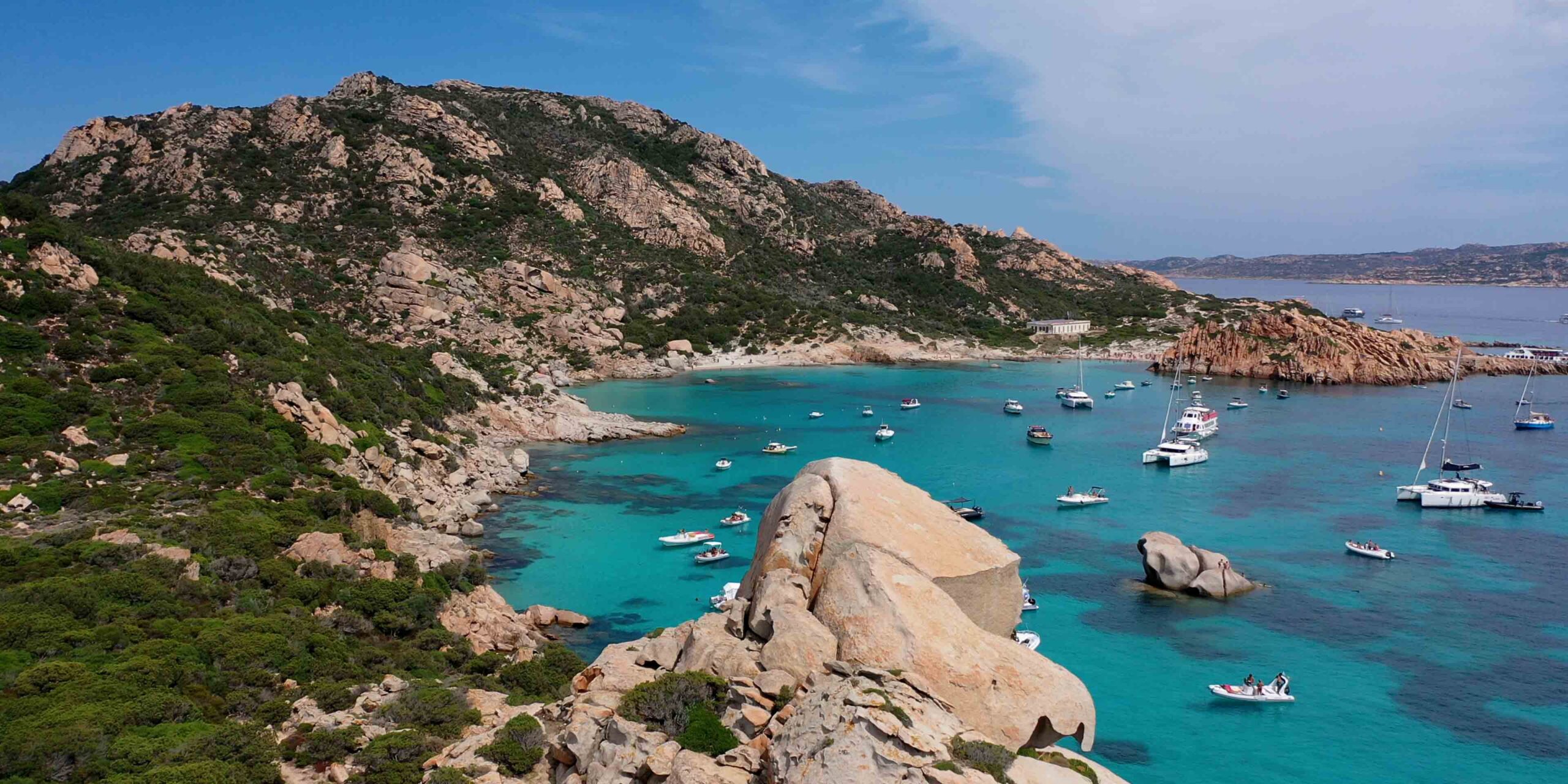 Best places to sail in sardinia - la maddalena
