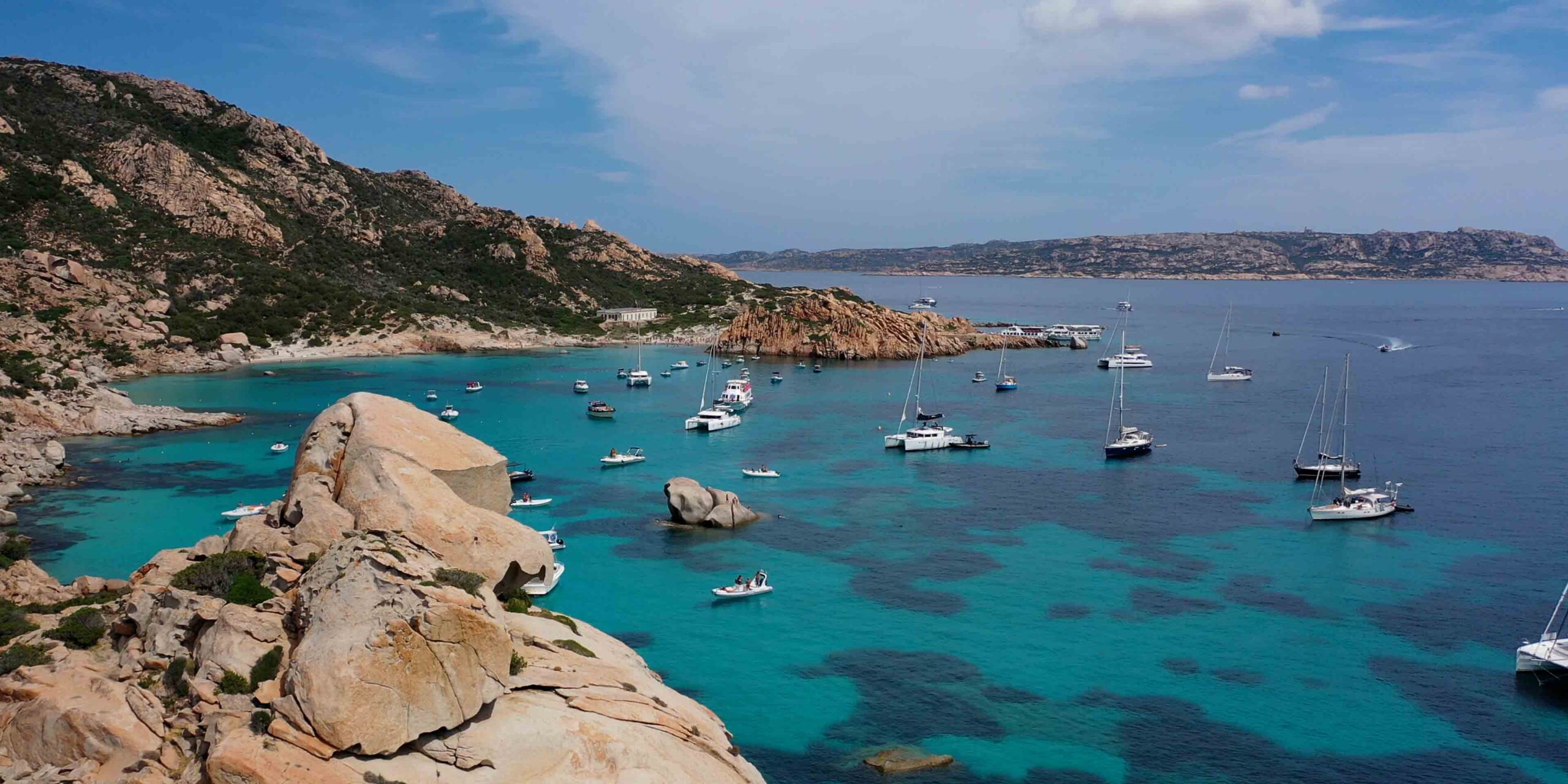 Best places to sail in sardinia - la maddalena
