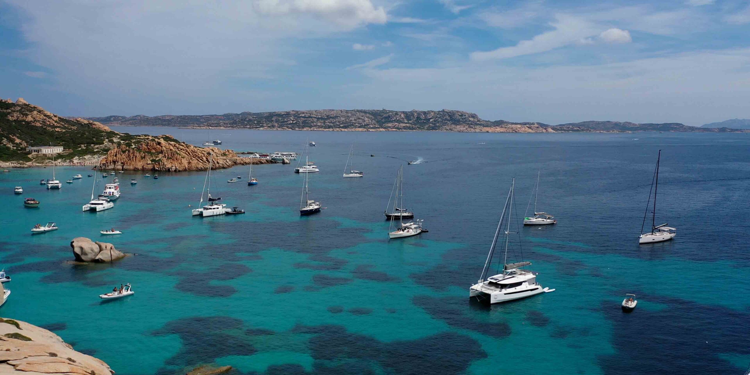 Best places to sail in sardinia - la maddalena
