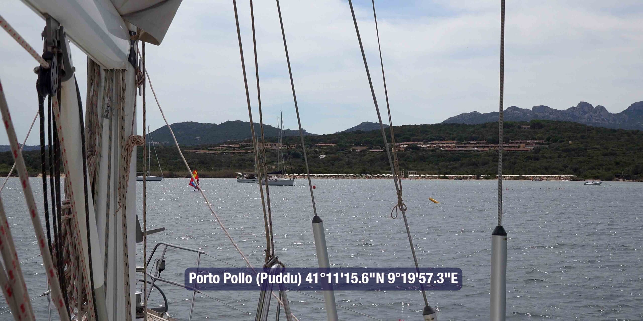 porto pollo (puddu) sardinia - The anchorage for surfers