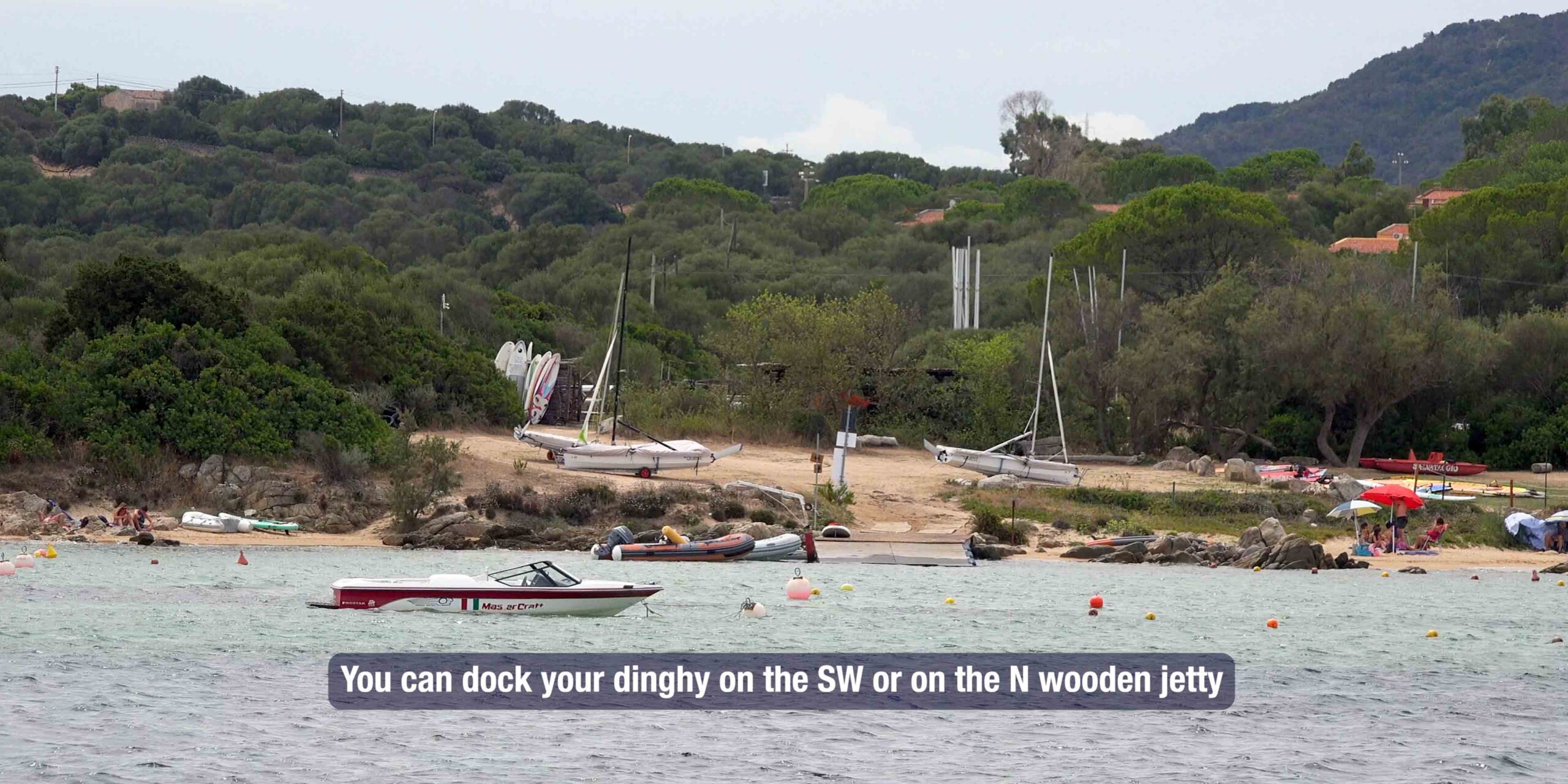 porto pollo (puddu) sardinia - The anchorage for surfers