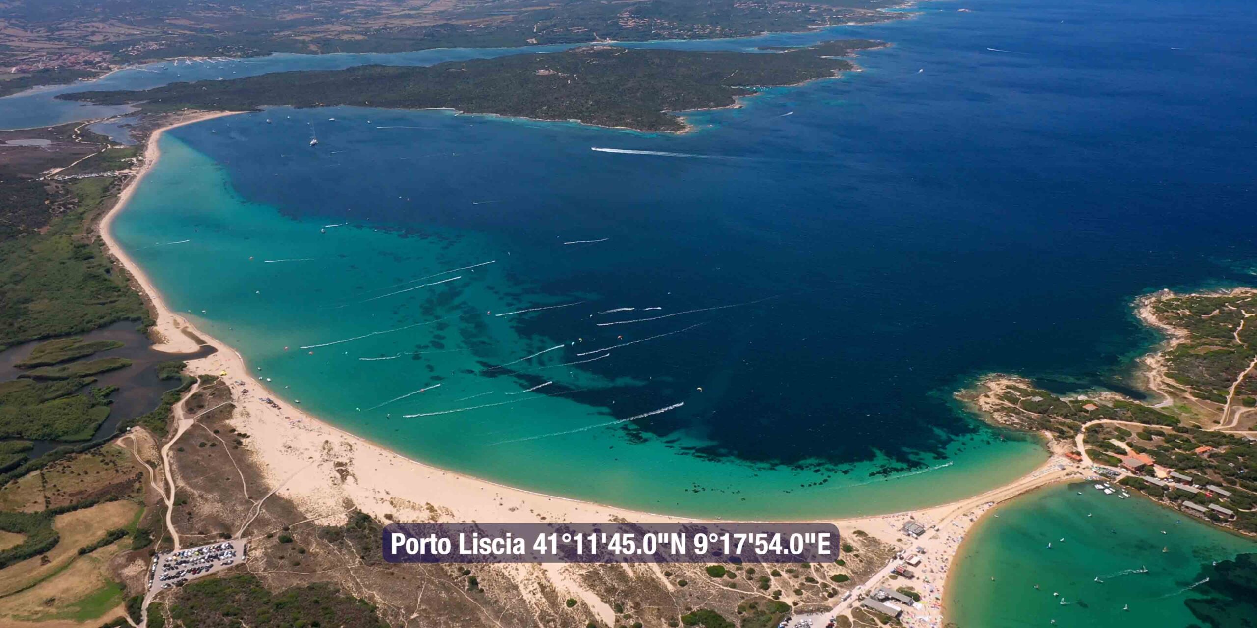 porto pollo (puddu) sardinia - The anchorage for surfers