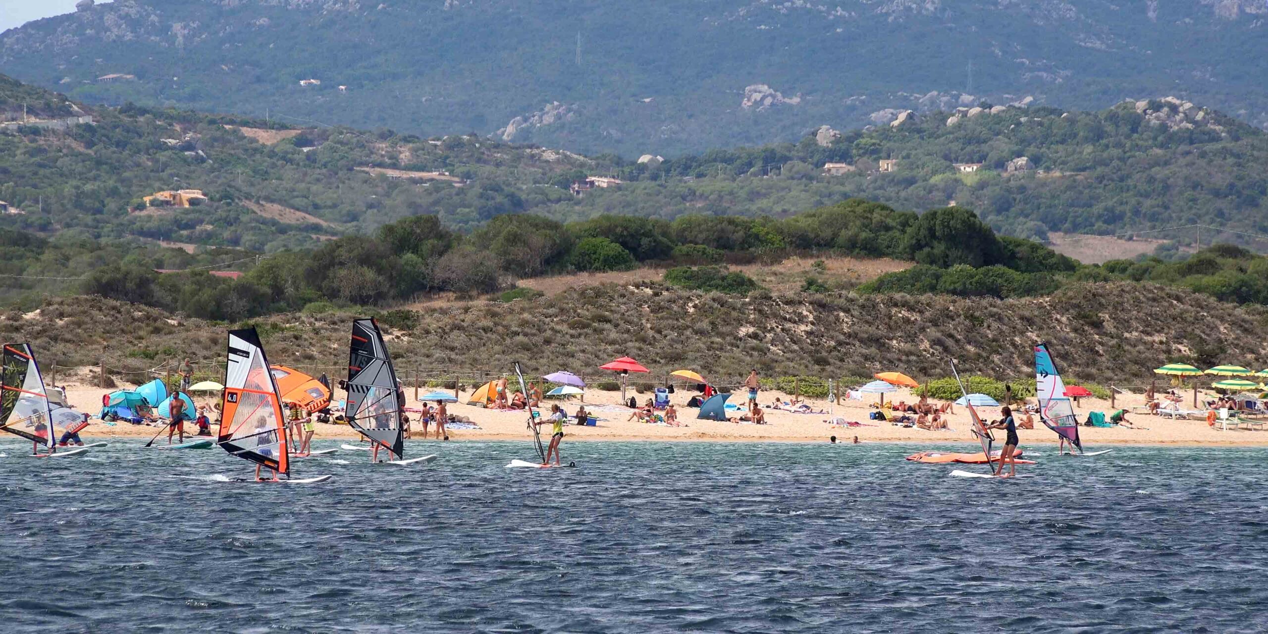 porto pollo (puddu) sardinia - The anchorage for surfers