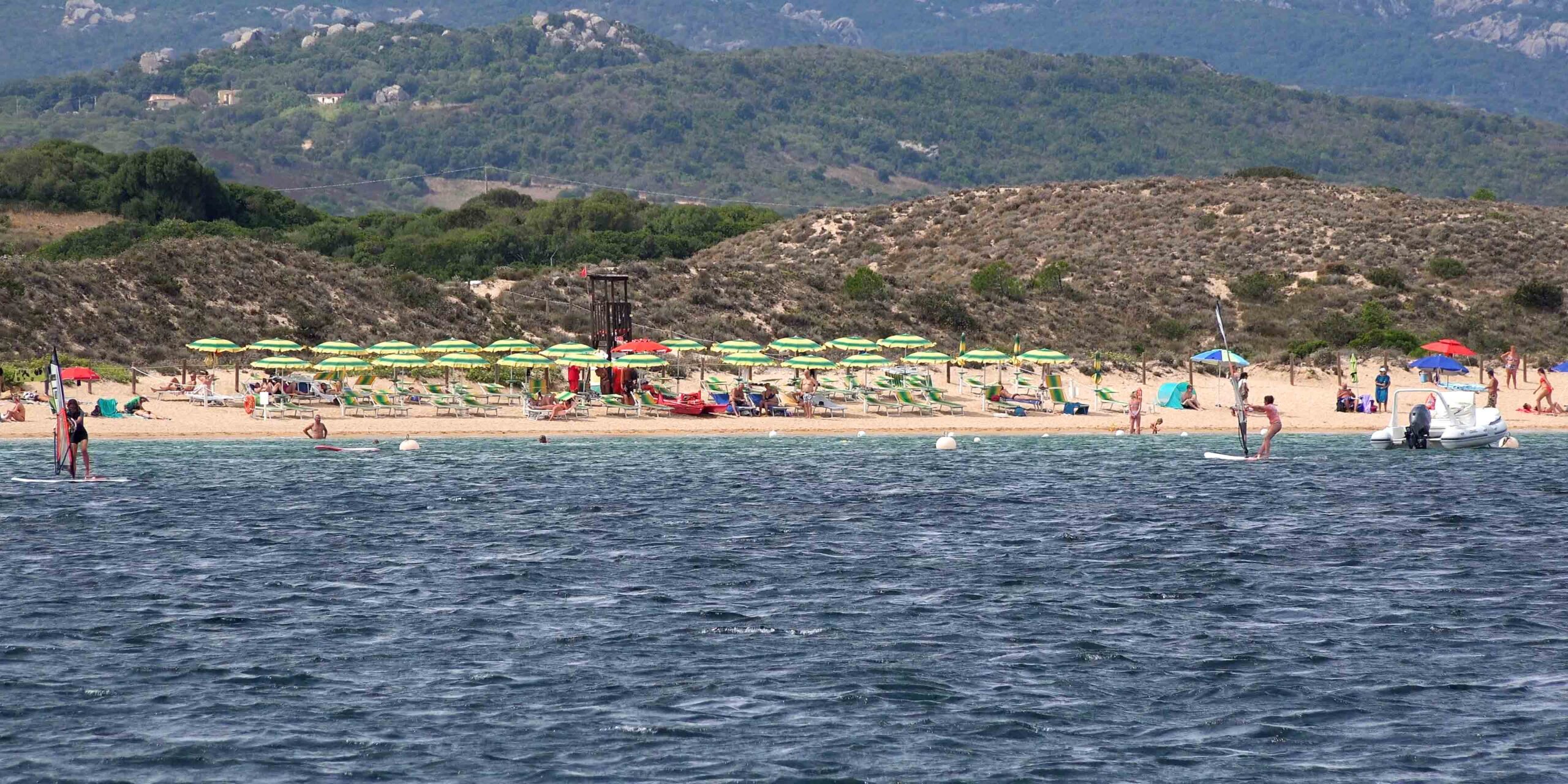 porto pollo (puddu) sardinia - The anchorage for surfers