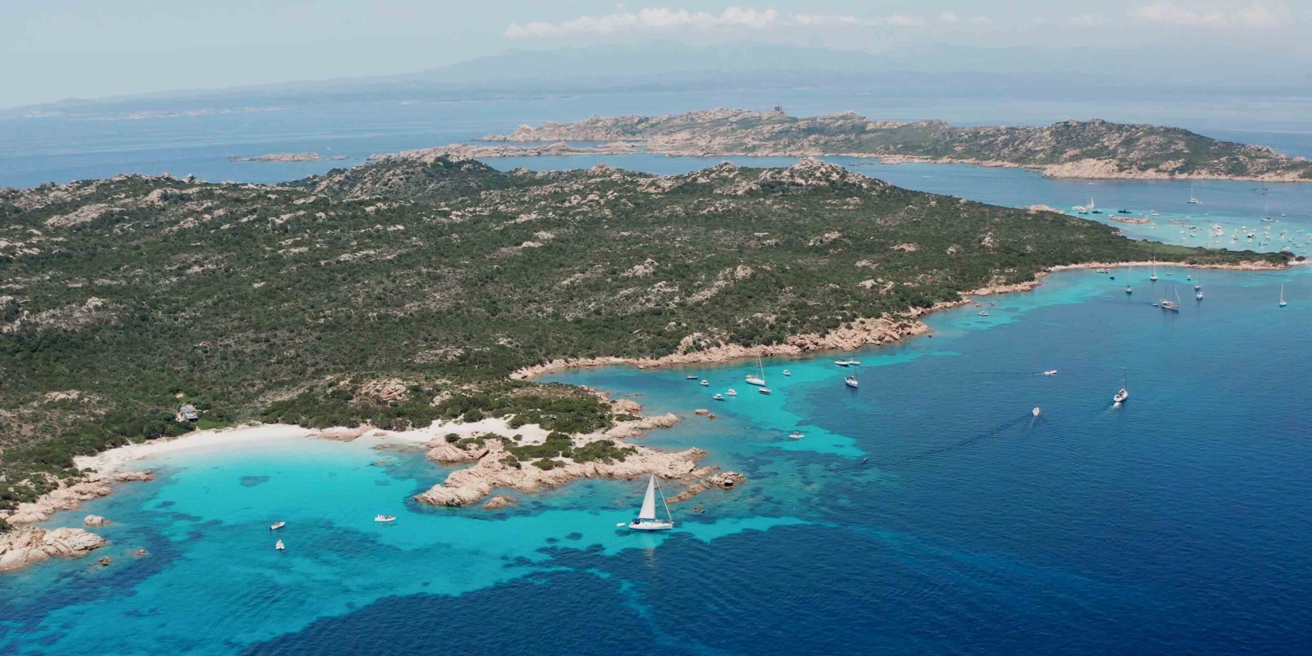 Roazzoli, Budelli & Santa Maria islands maddalena - Best anchorages 
