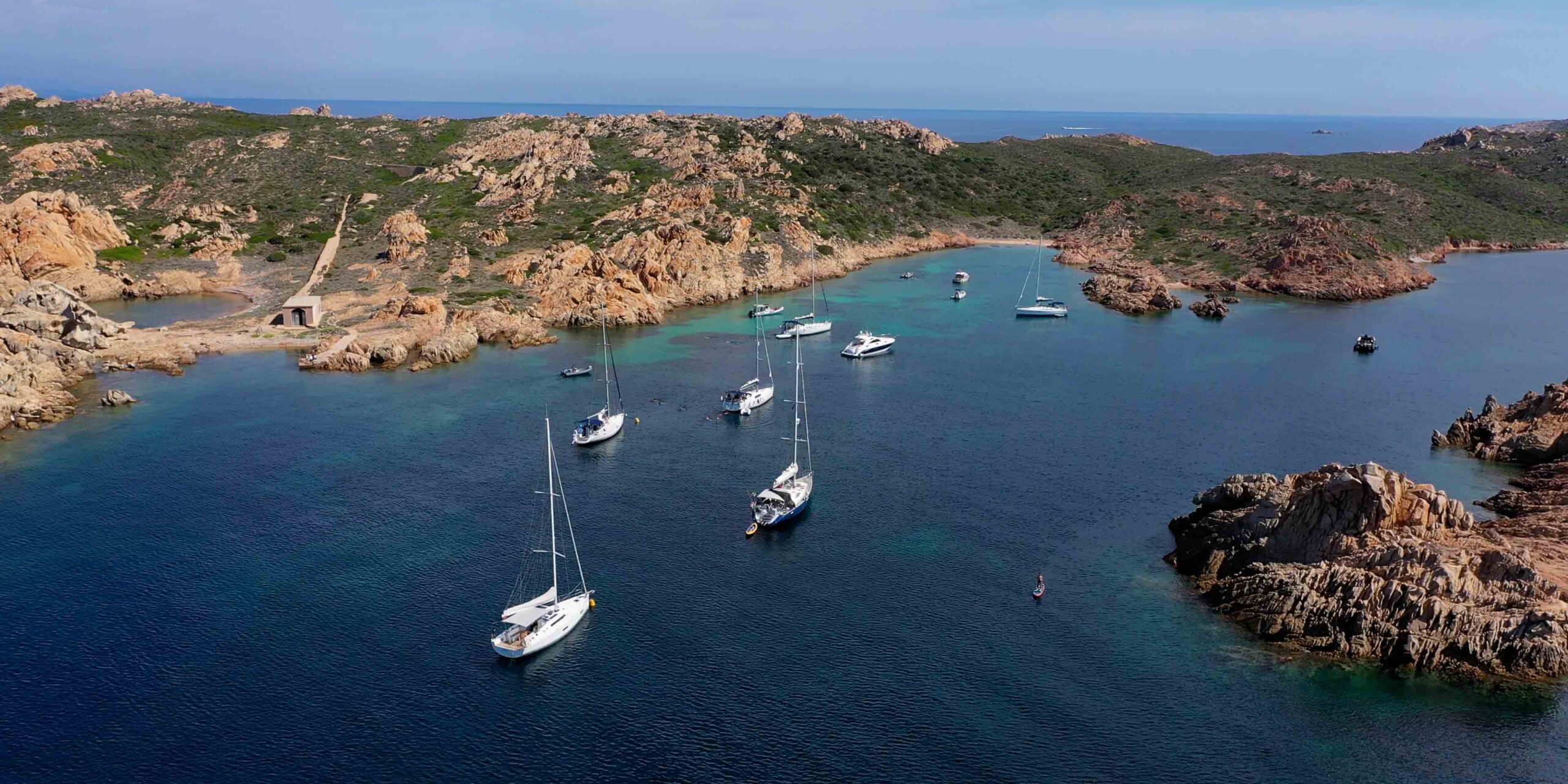 Roazzoli, Budelli & Santa Maria islands maddalena - Best anchorages 
