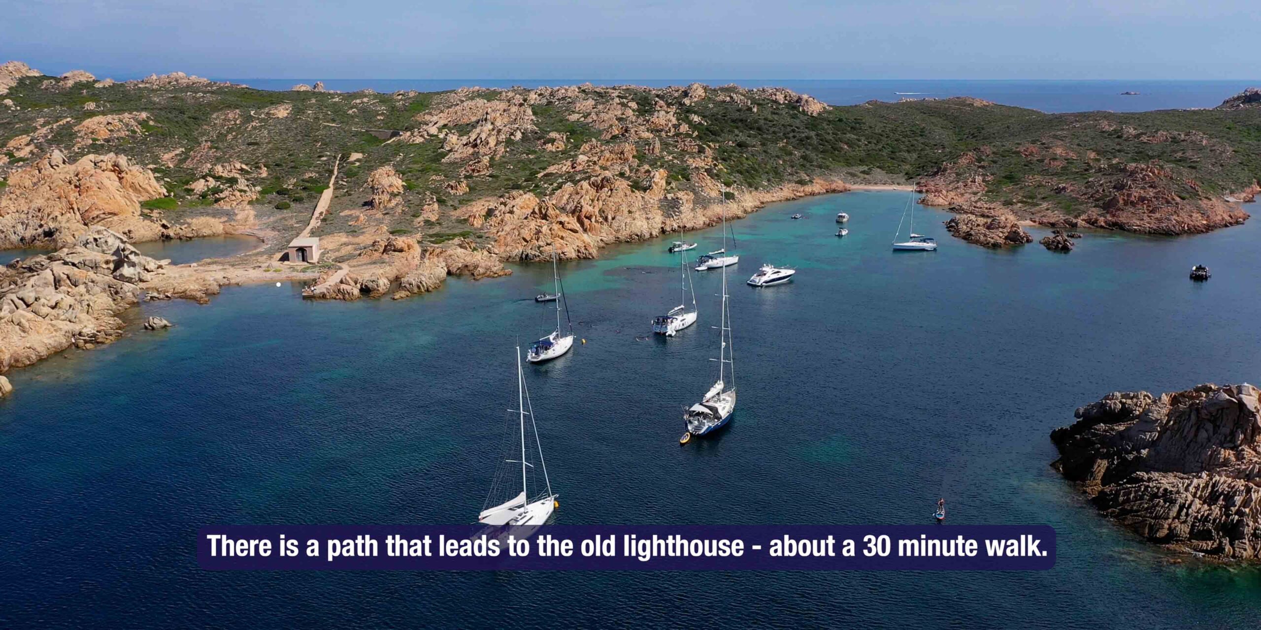 best anchorage Isola Roazzoli Maddalena Archipelago Sardinia
