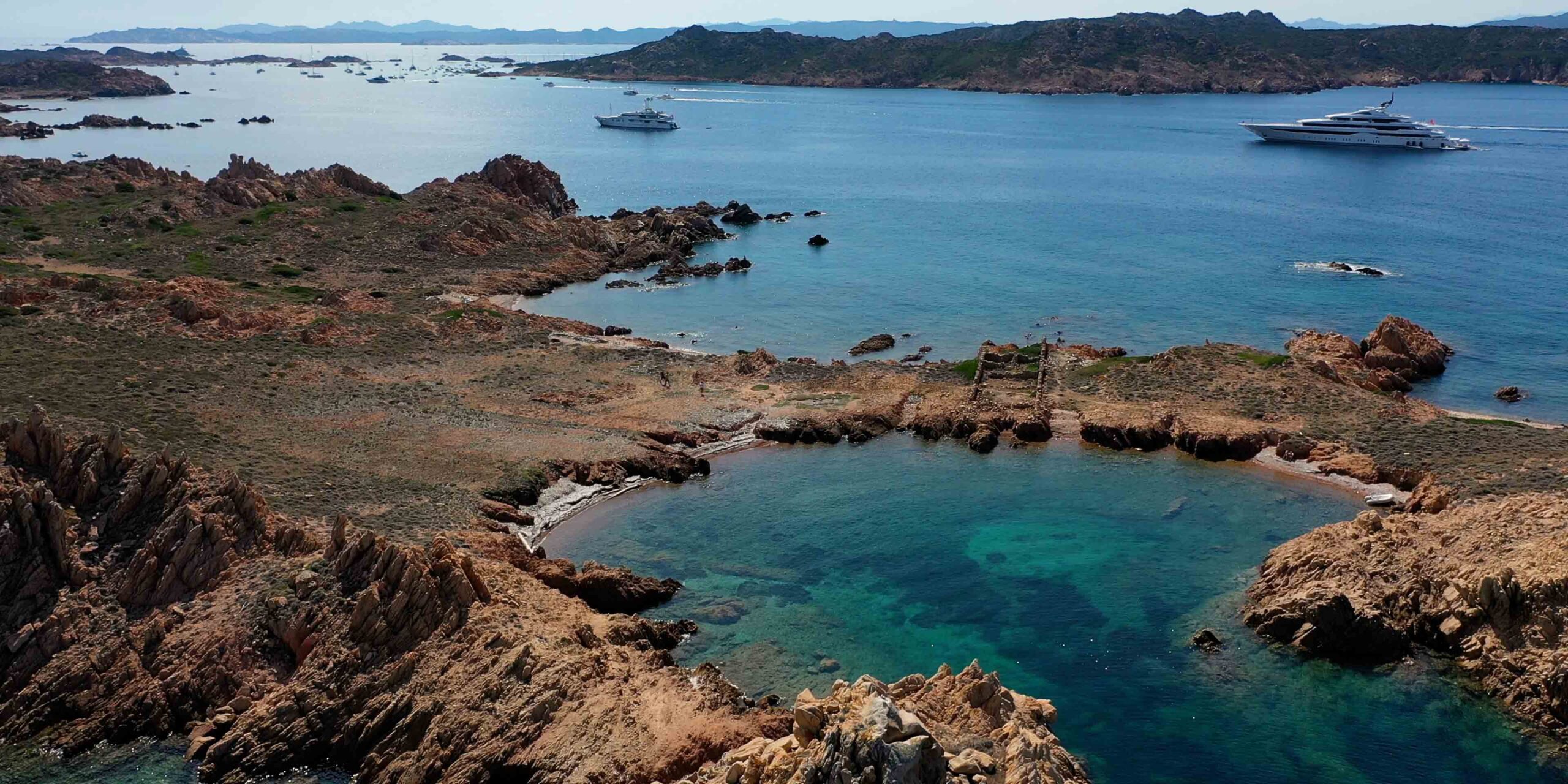 best anchorage Isola Roazzoli Maddalena Archipelago Sardinia
