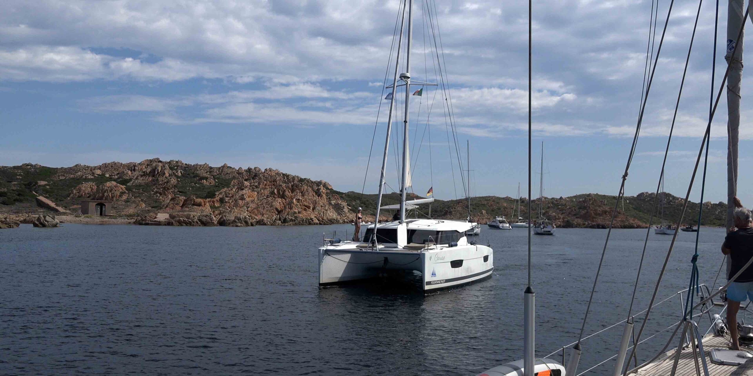 best anchorage Isola Roazzoli Maddalena Archipelago Sardinia
