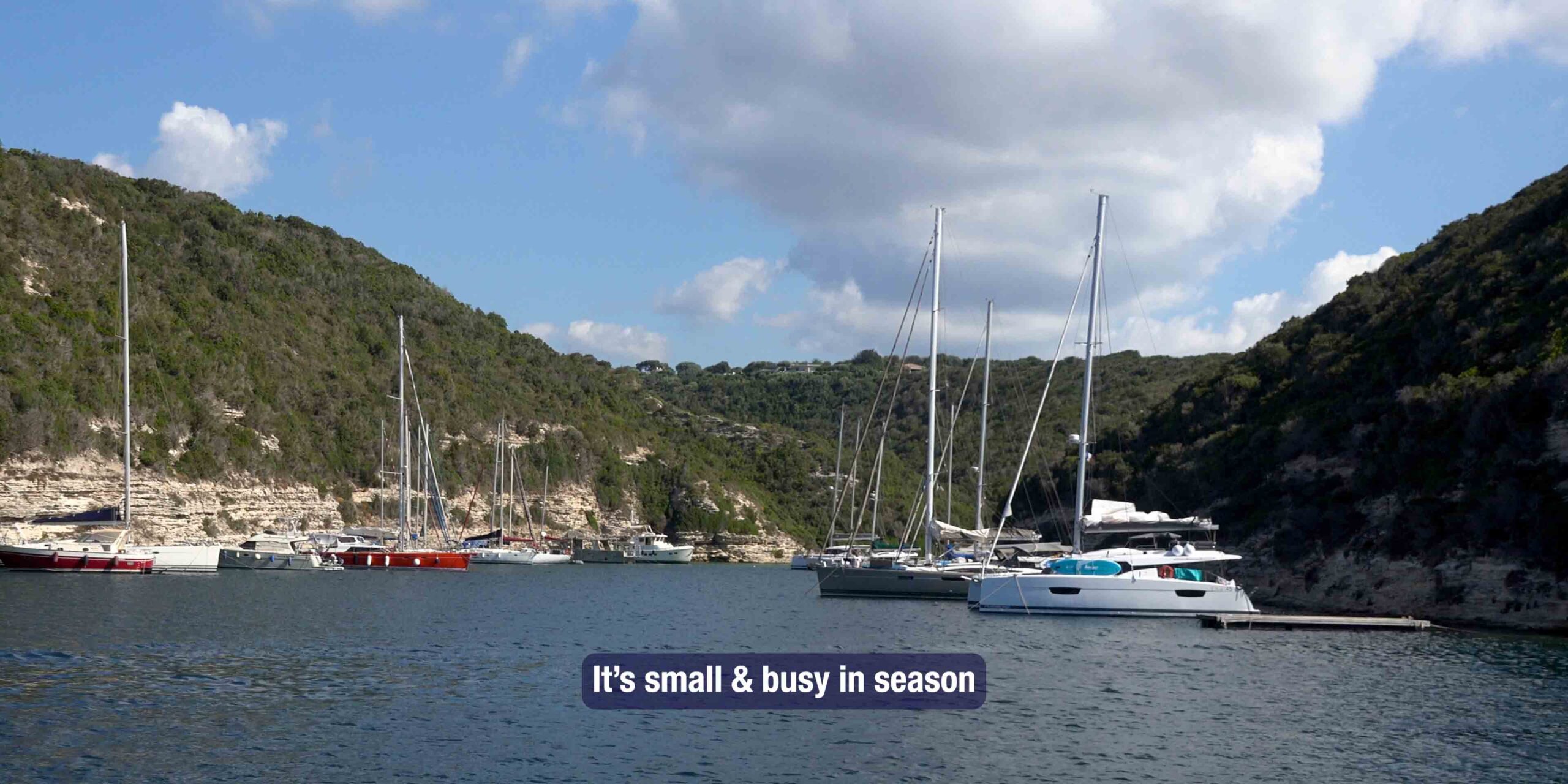 Marina Bonifacio, Corsica France.