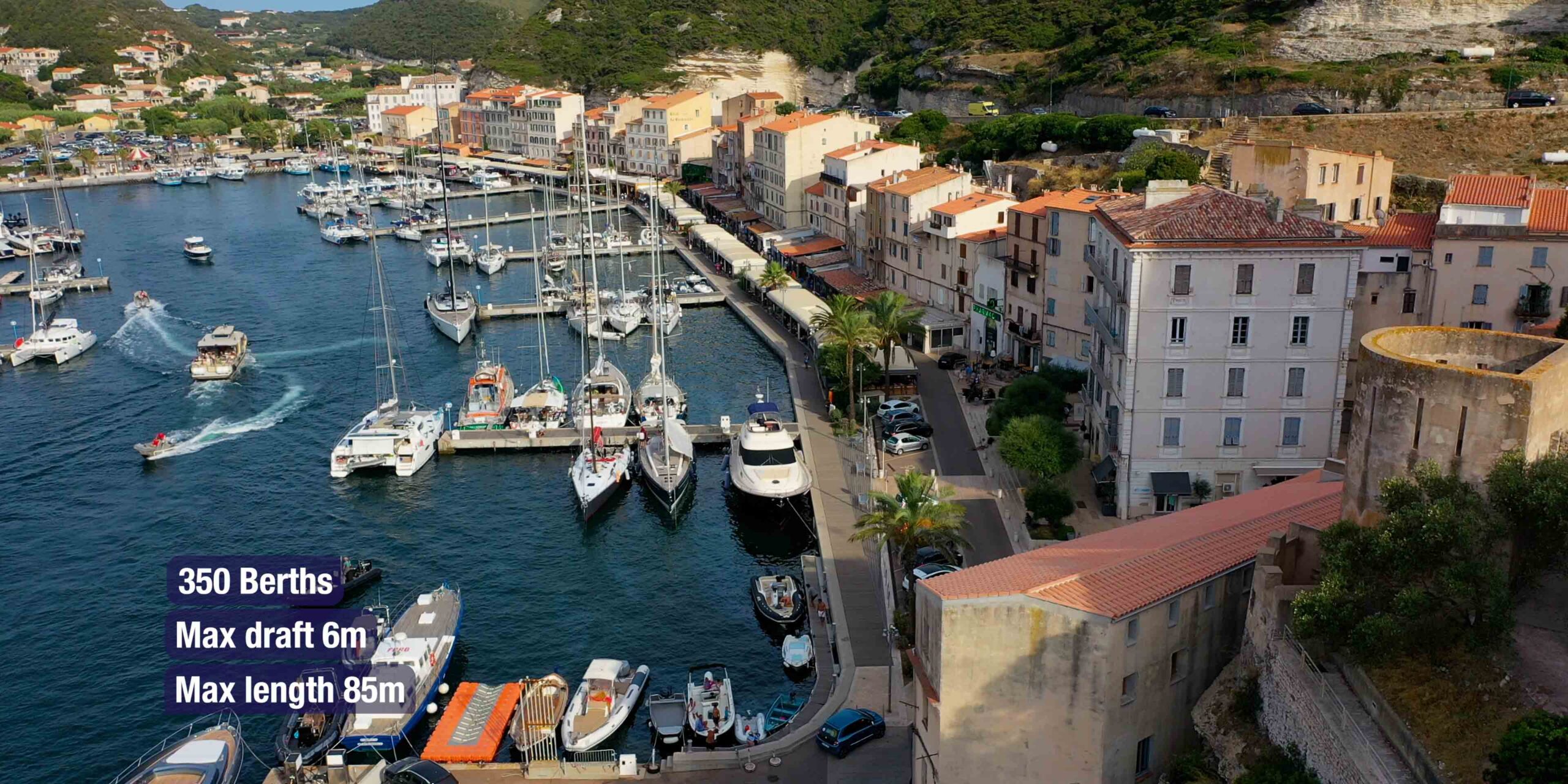 Marina Bonifacio, Corsica France.