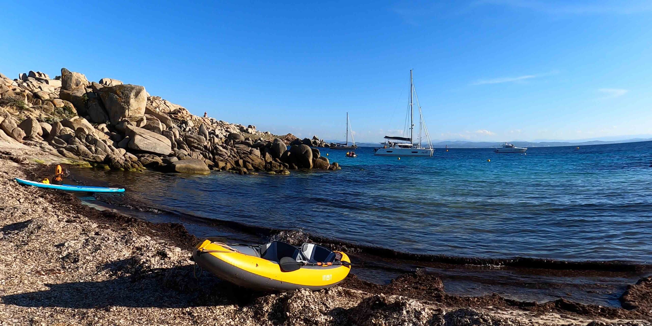 The Best overnight anchorage in Bonifacio Îles Lavezzi Corsica 