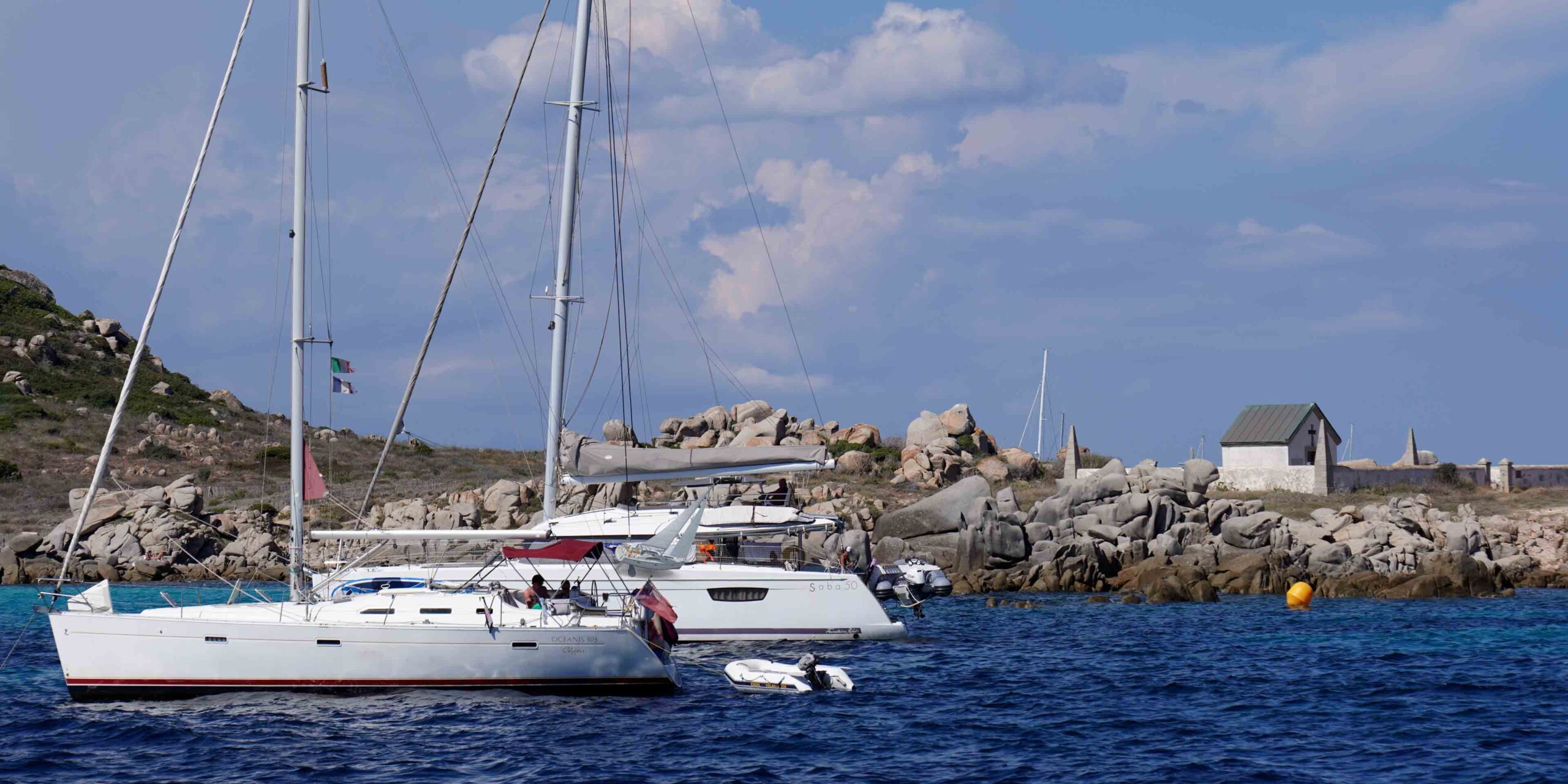 The Best overnight anchorage in Bonifacio Îles Lavezzi Corsica 