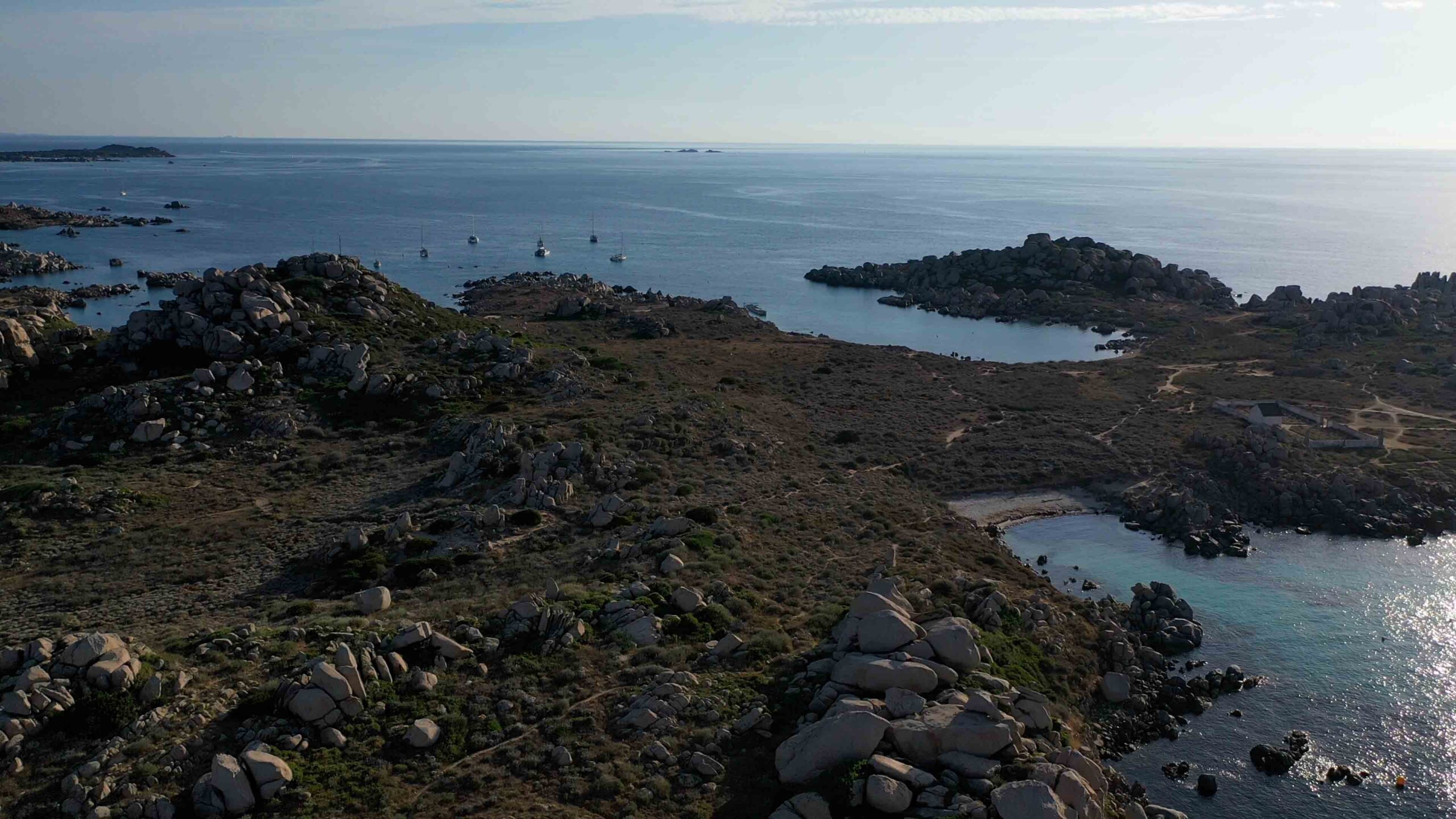 The Best overnight anchorage in Bonifacio Îles Lavezzi Corsica 