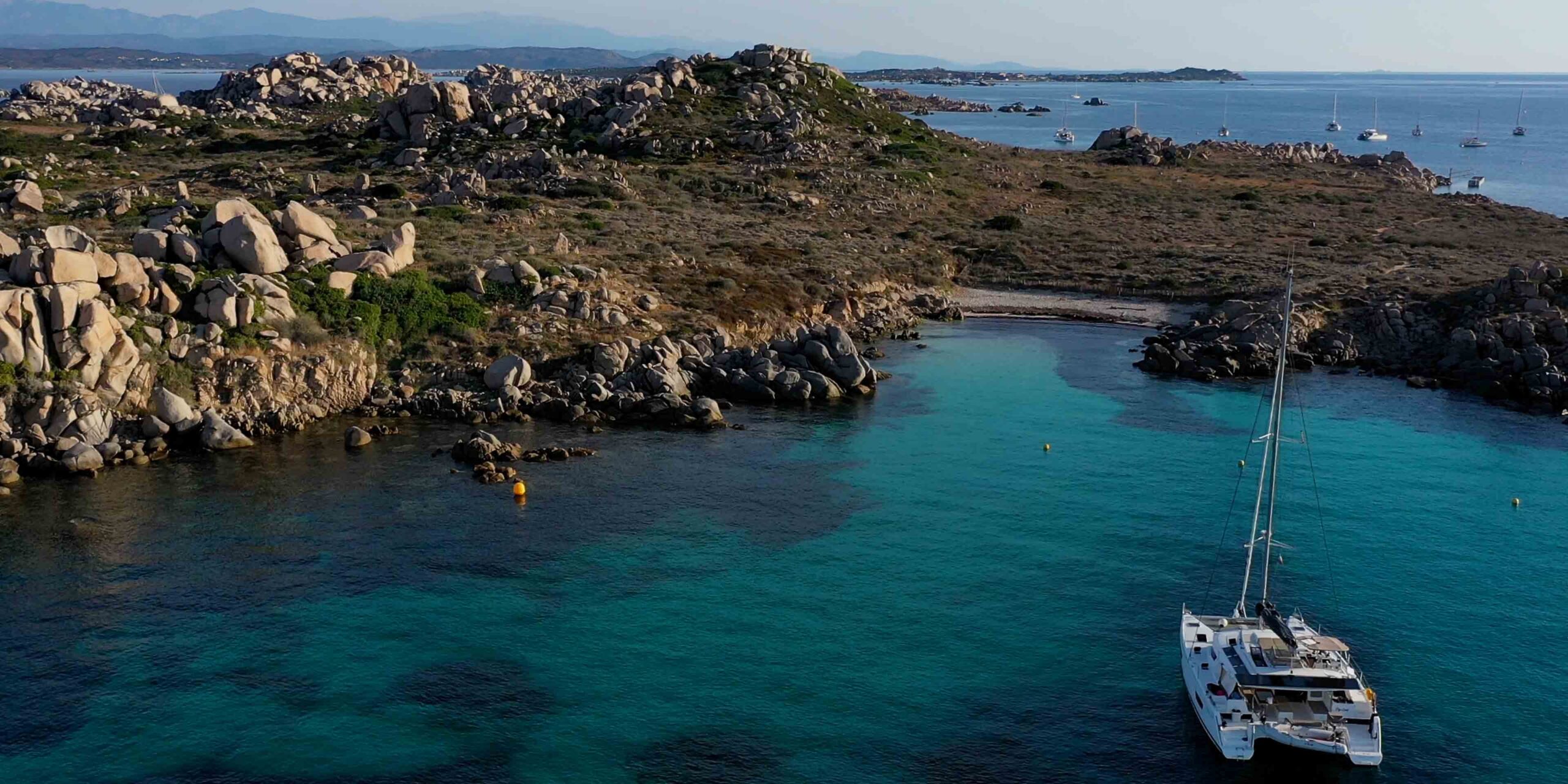 The Best overnight anchorage in Bonifacio Îles Lavezzi Corsica 