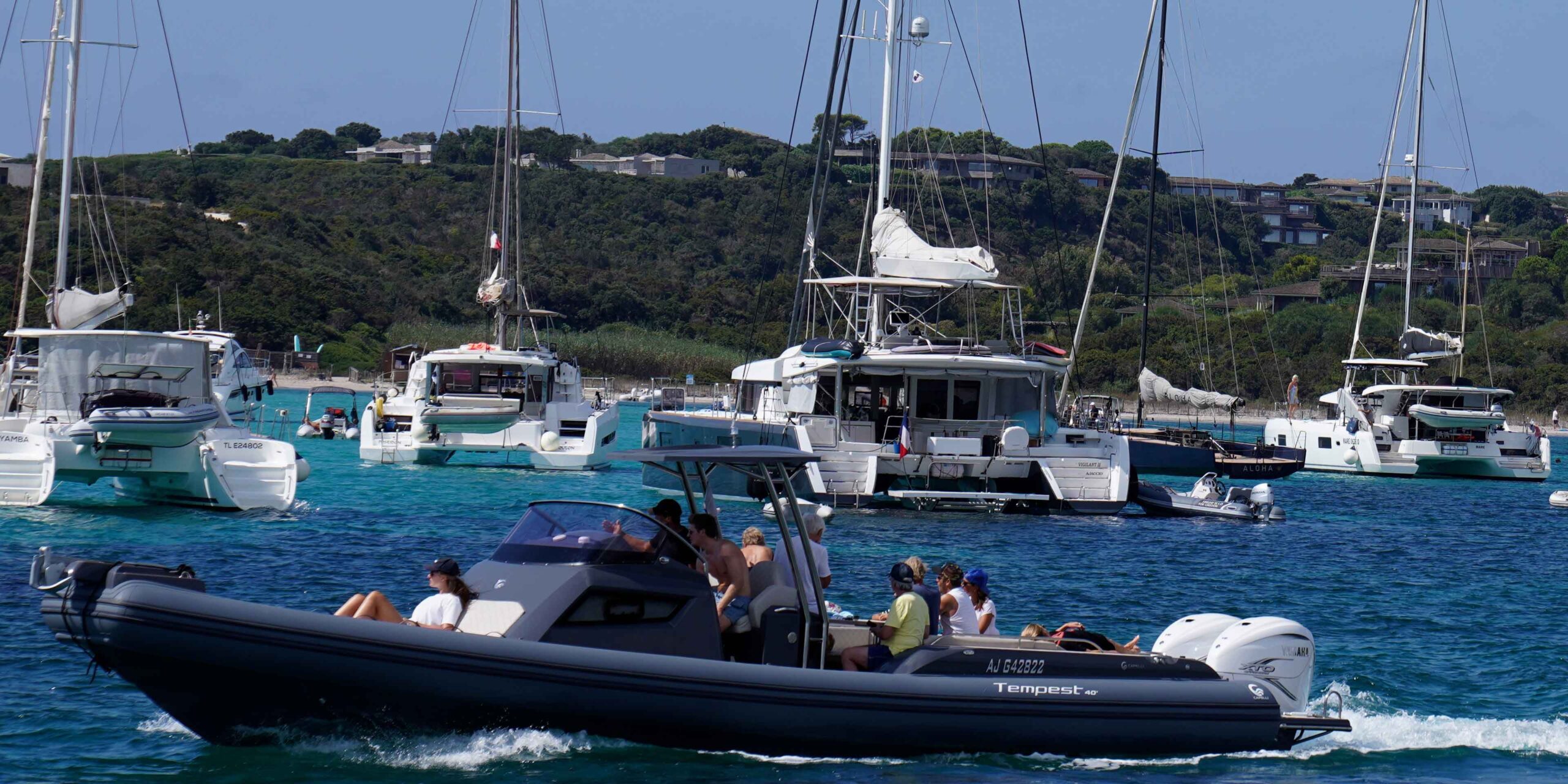 Isola Piana - the best day anchorage corsica