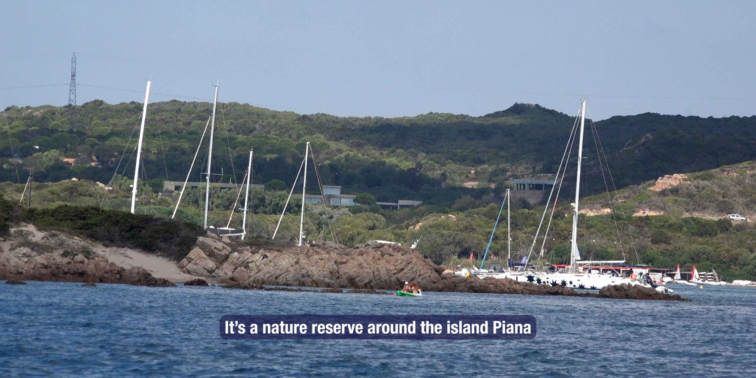 Isola Piana - the best day anchorage corsica