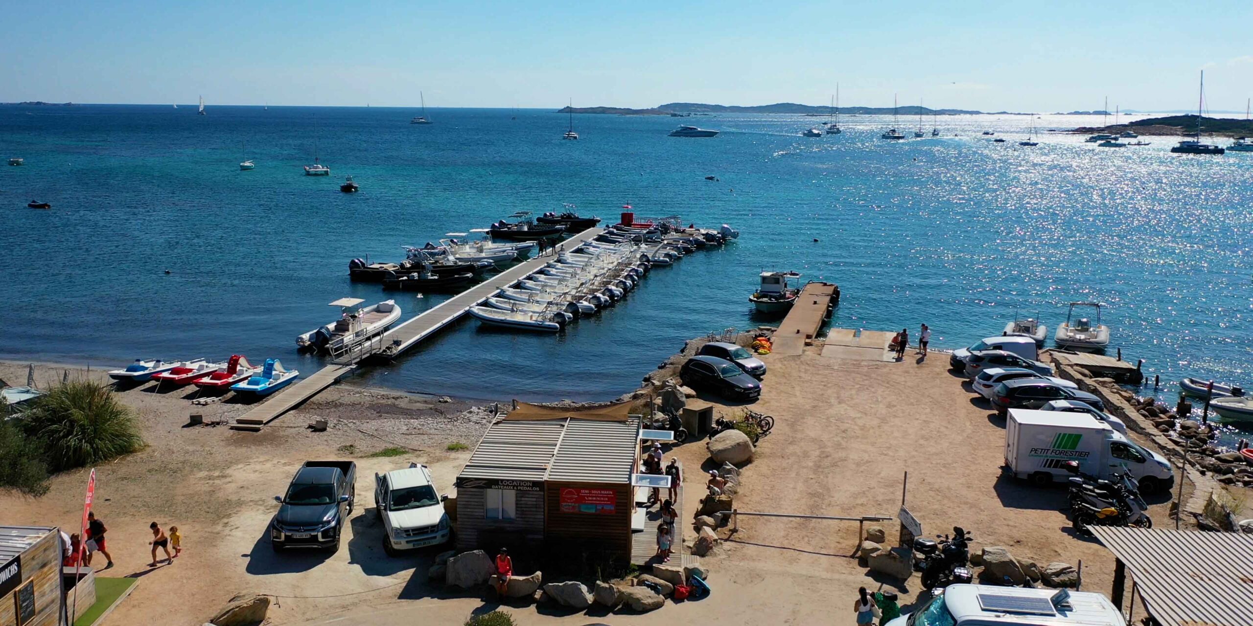 Isola Piana - the best day anchorage corsica