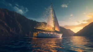 sailing vacation with artificial Intelligence