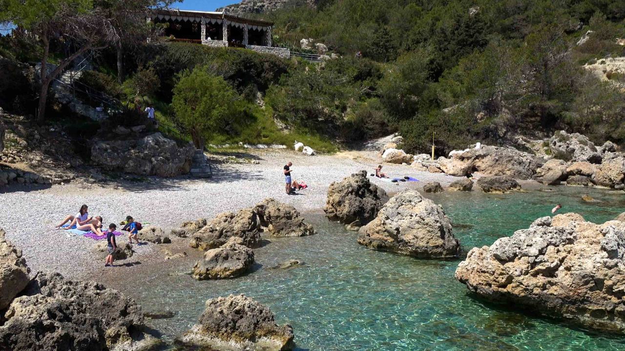 Anthony Quinn Bay Rhodes Greece