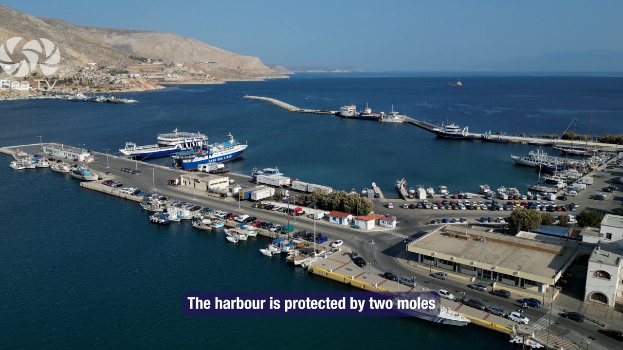 Kalymnos port and Marina- Visual Pilot