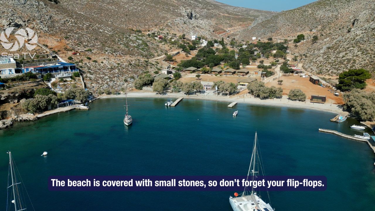 Palionisos Bay Kalymnos Island, Dodecanese, Greece.