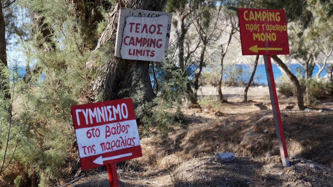 Eristos Bay Tilos Island Greece