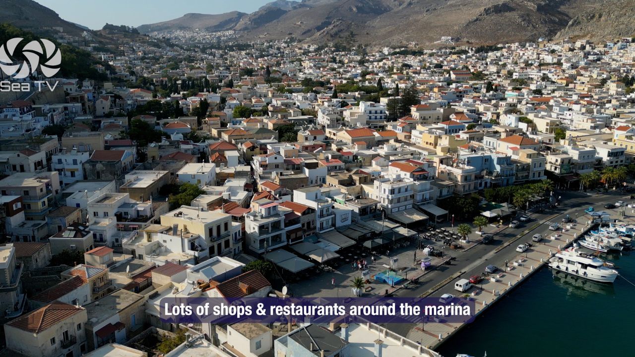 Kalymnos port and Marina- Visual Pilot