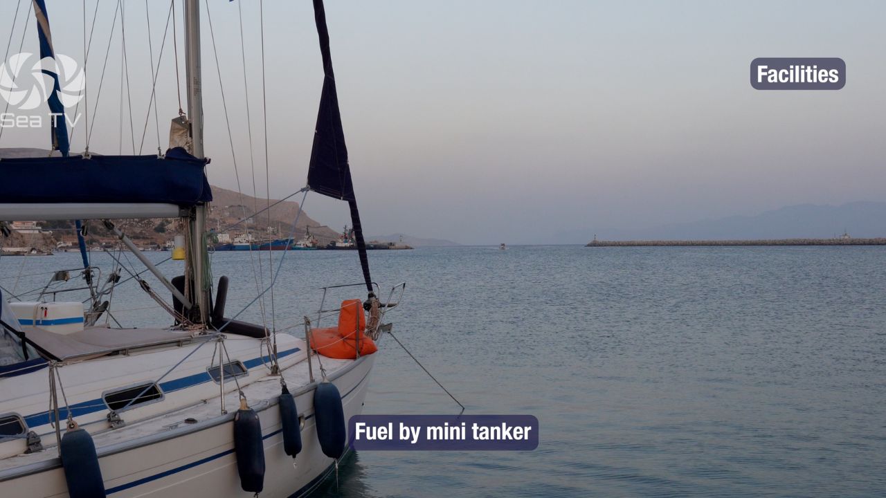 Kalymnos port and Marina- Visual Pilot