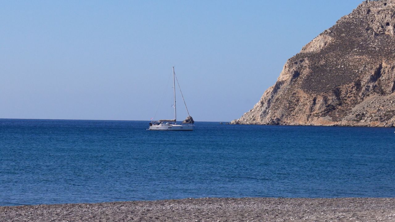 Eristos Bay Tilos Island Greece