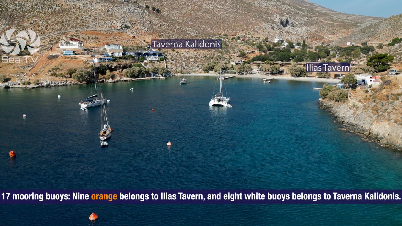 Palionisos Bay Kalymnos Island, Dodecanese, Greece.